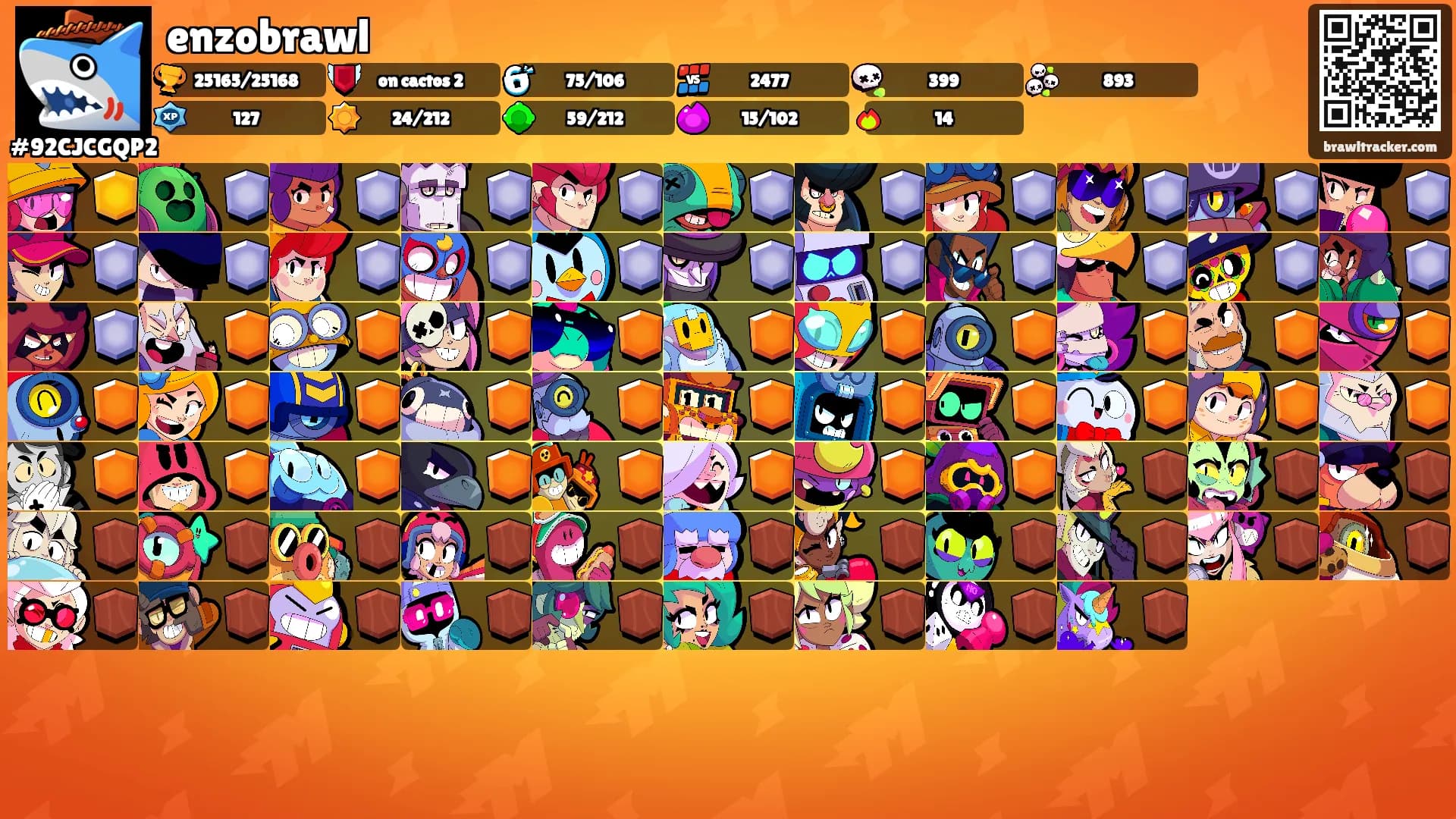 enzobrawl's Ranks