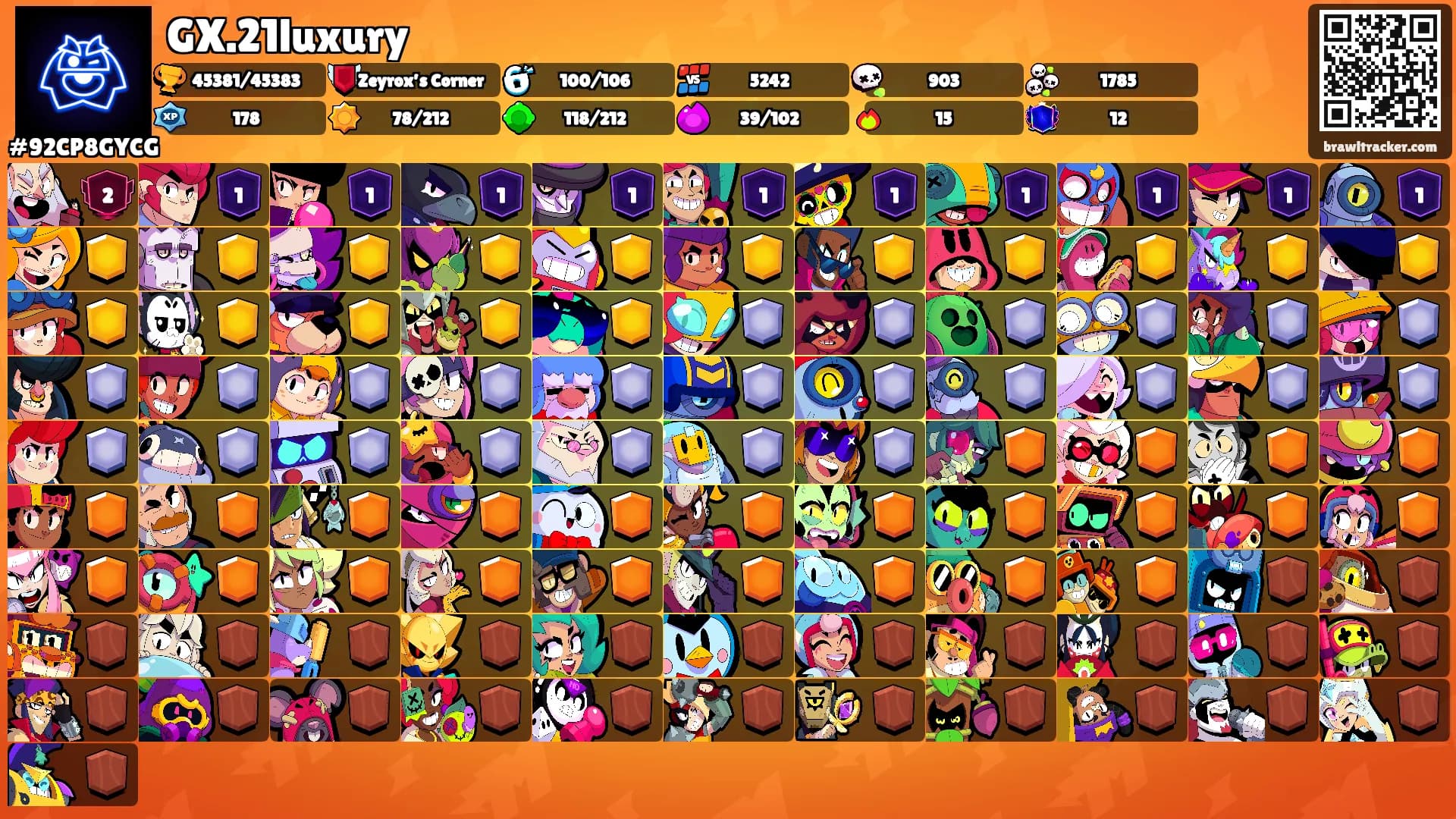 GX.21luxury's Ranks