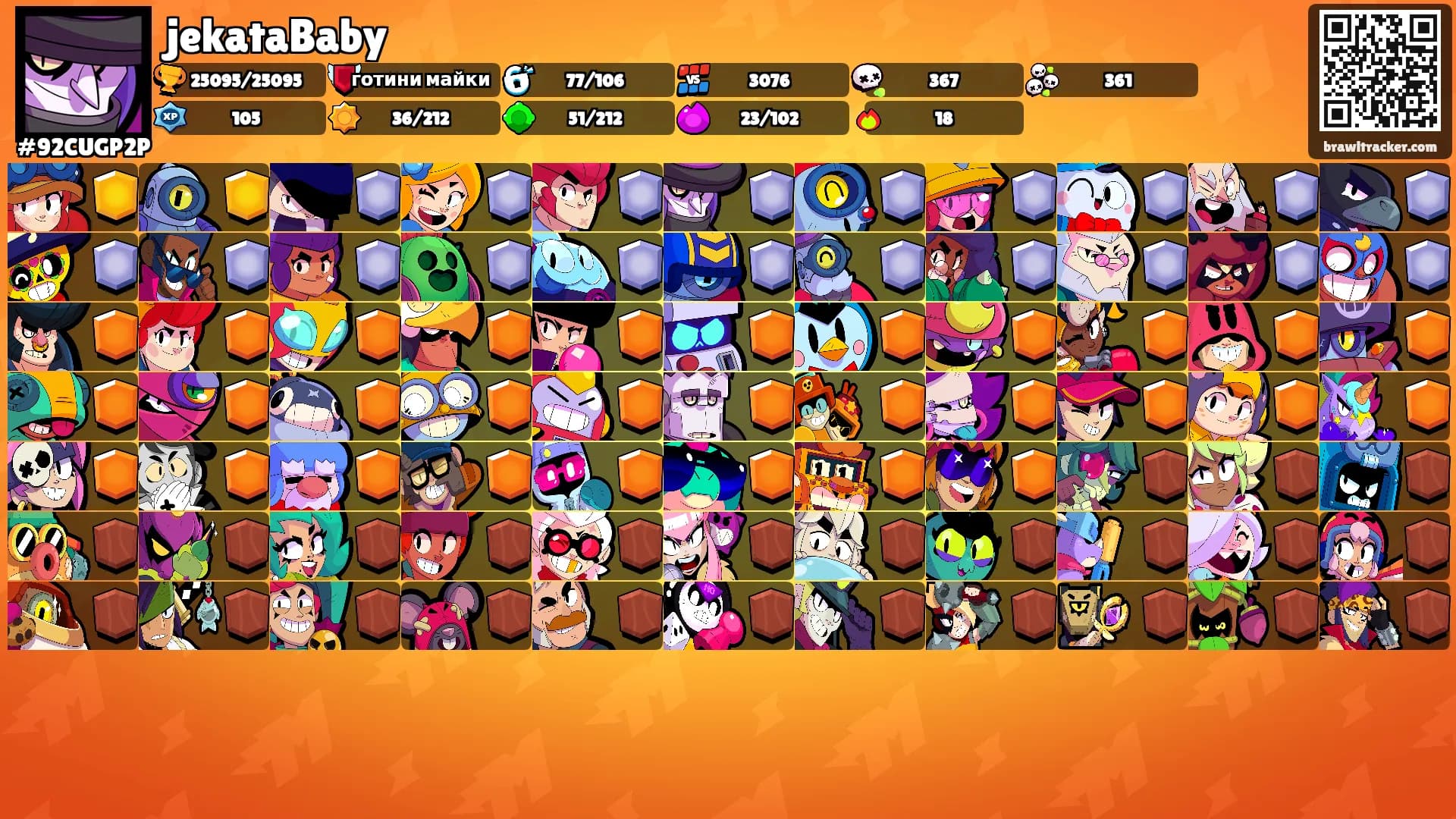 jekataBaby's Ranks