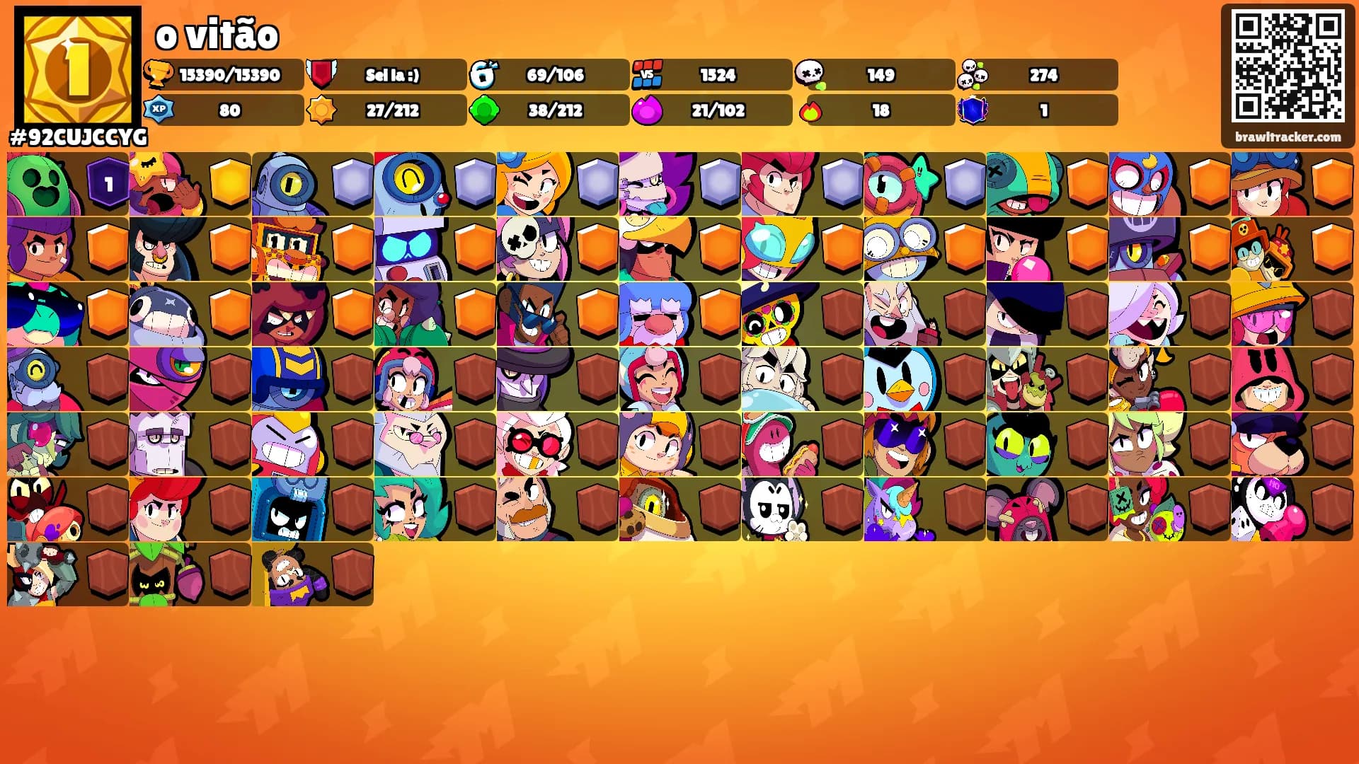 o vitão's Ranks