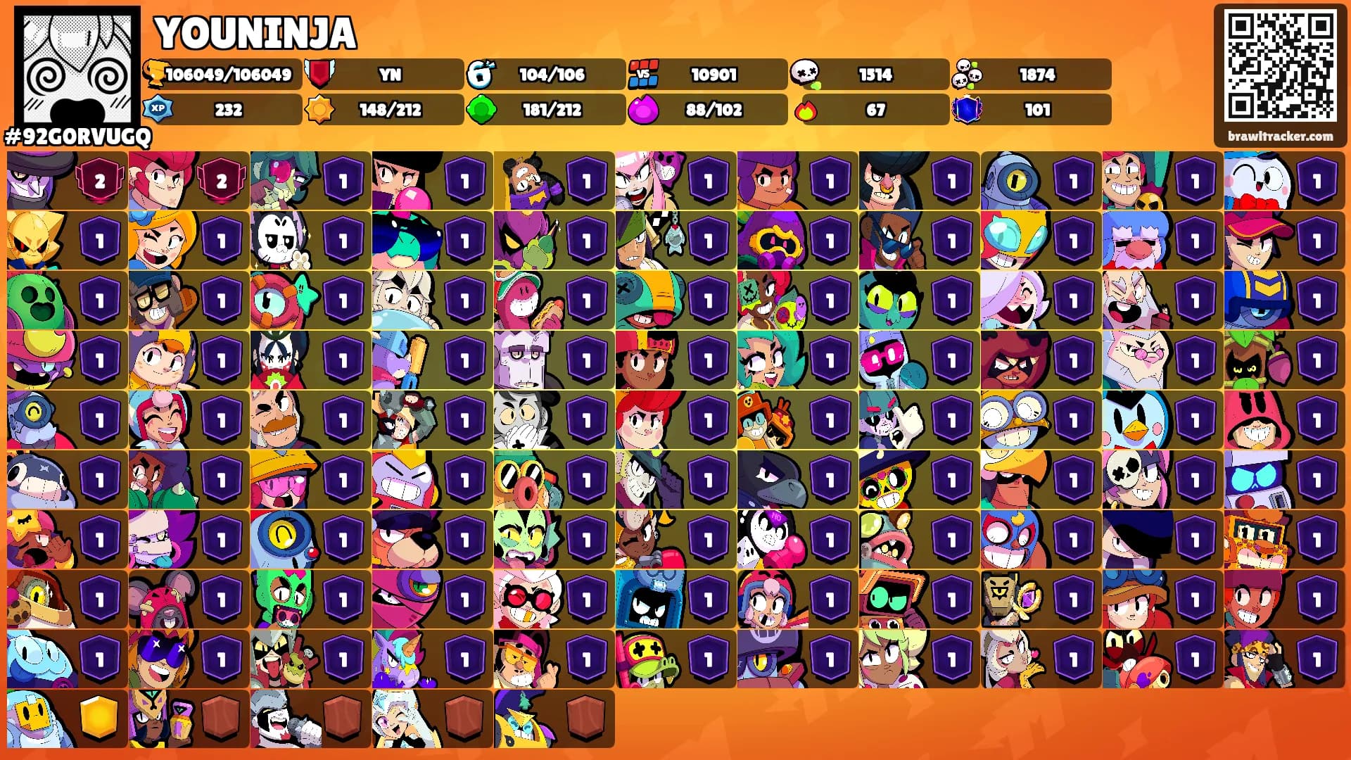 YOUNINJA's Ranks