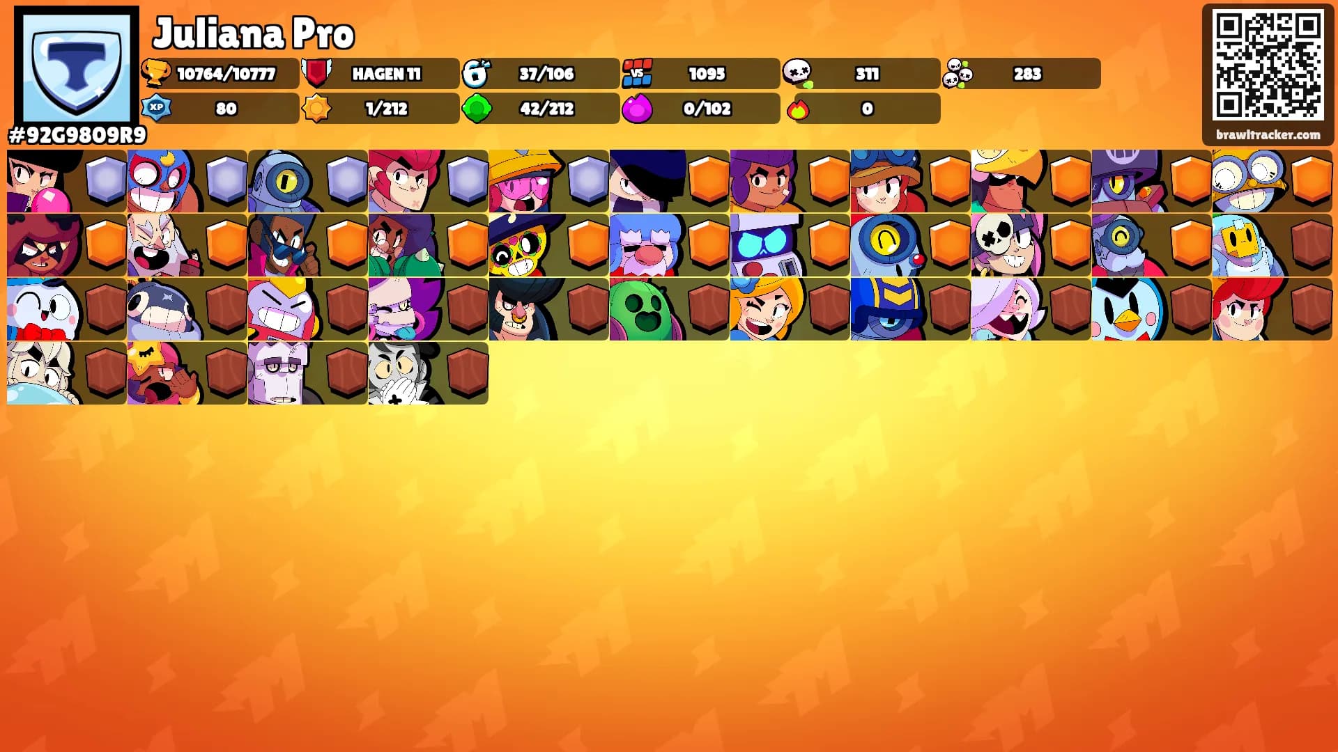 Juliana Pro's Ranks