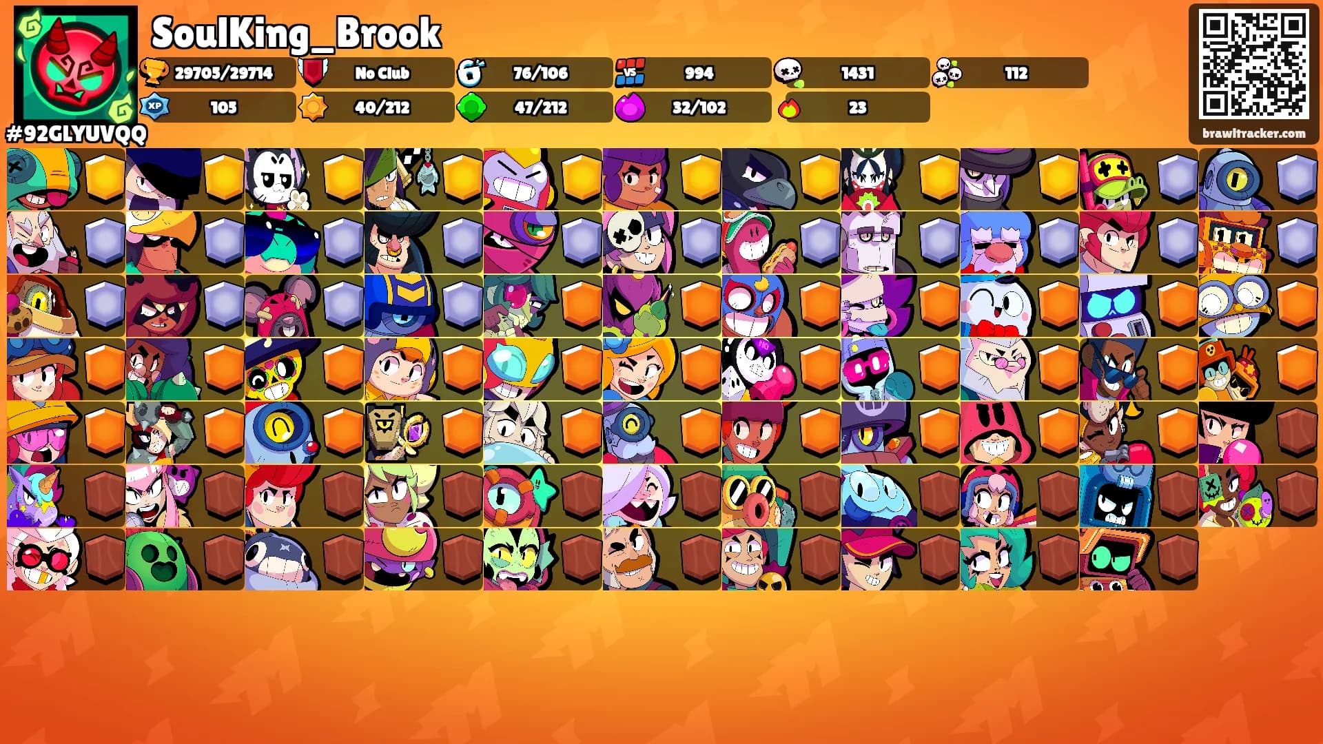 SoulKing_Brook's Ranks