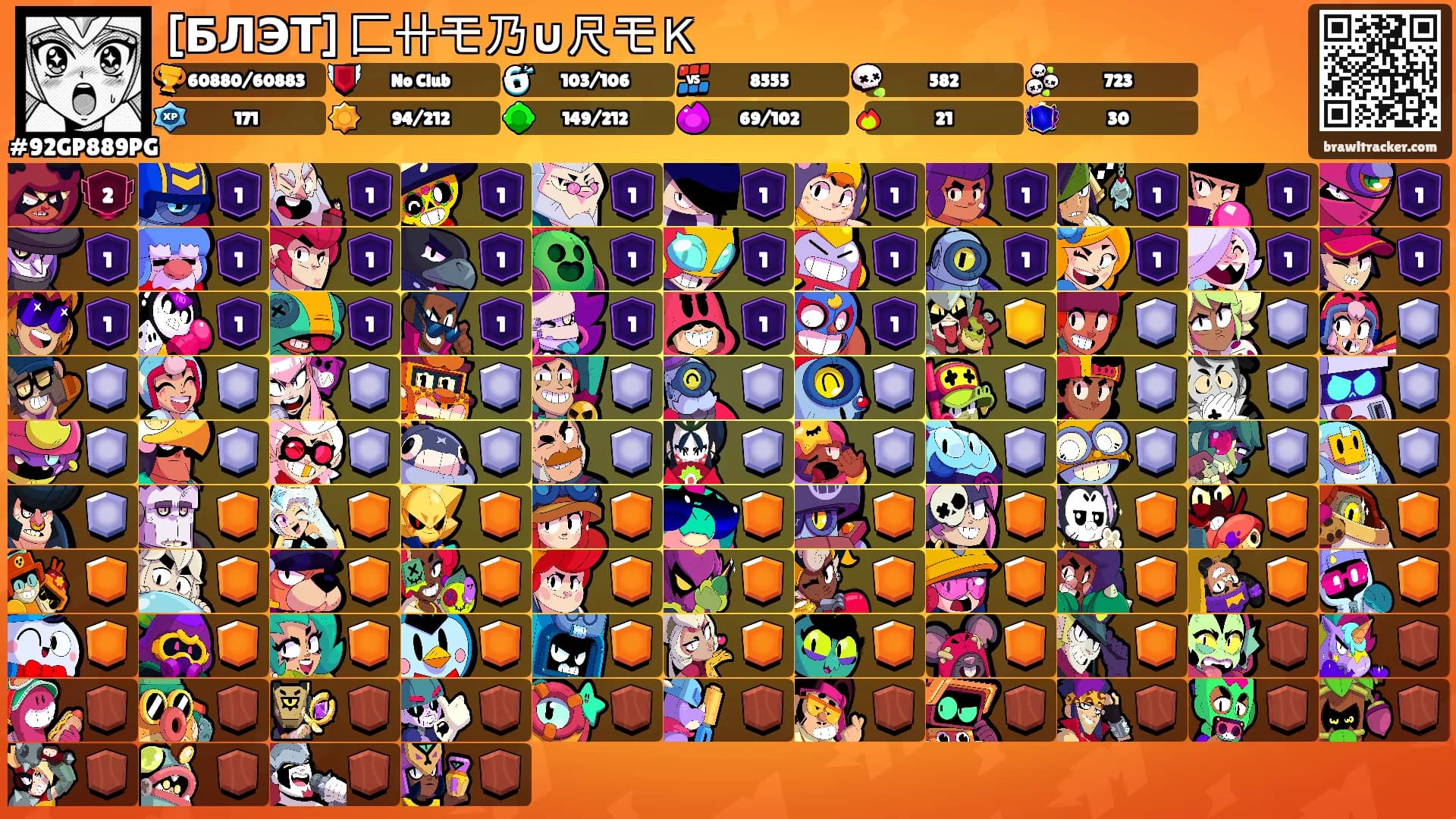 [БЛЭТ] 匚卄モ乃∪尺モＫ's Ranks