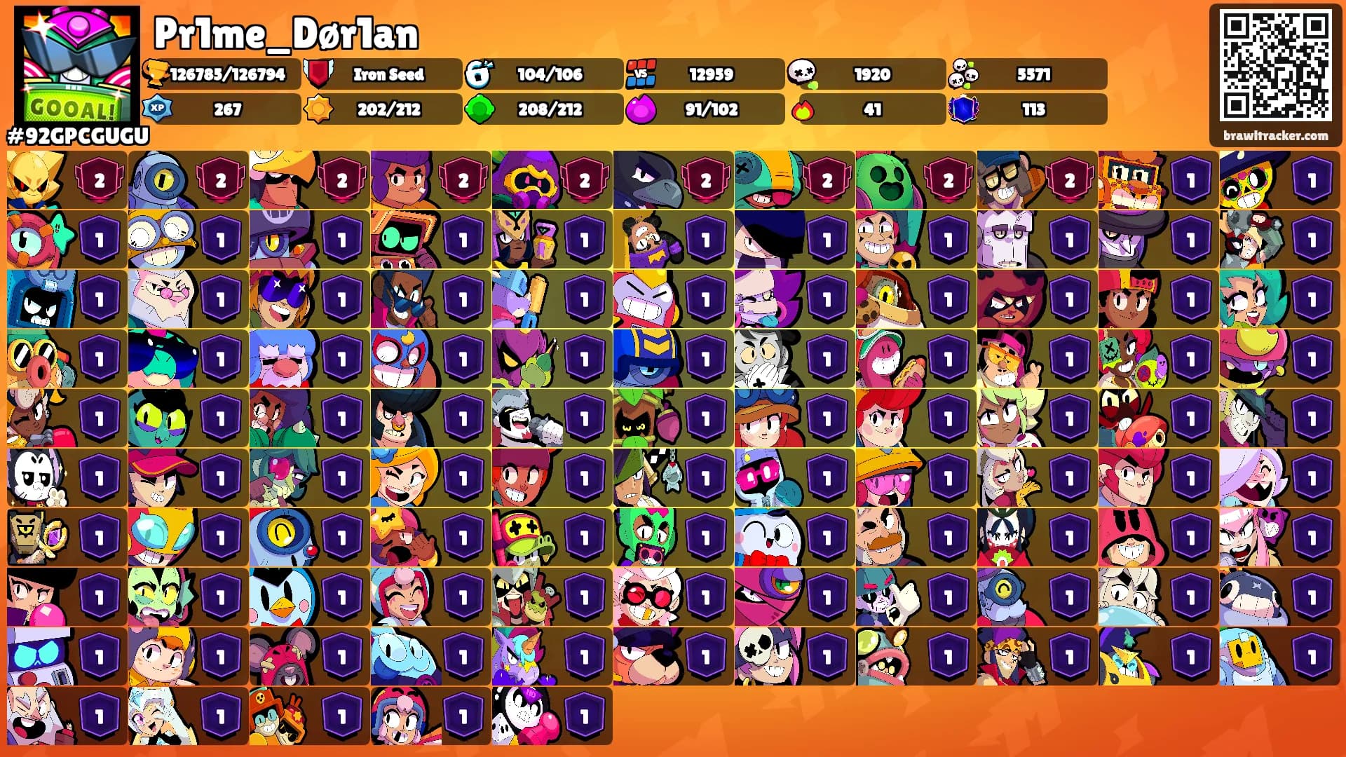 Pr1me_Dør1an's Ranks