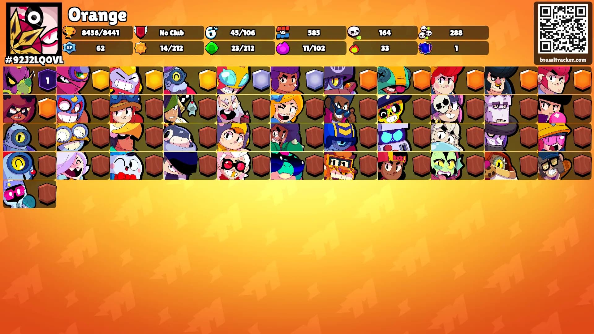 Orange's Ranks