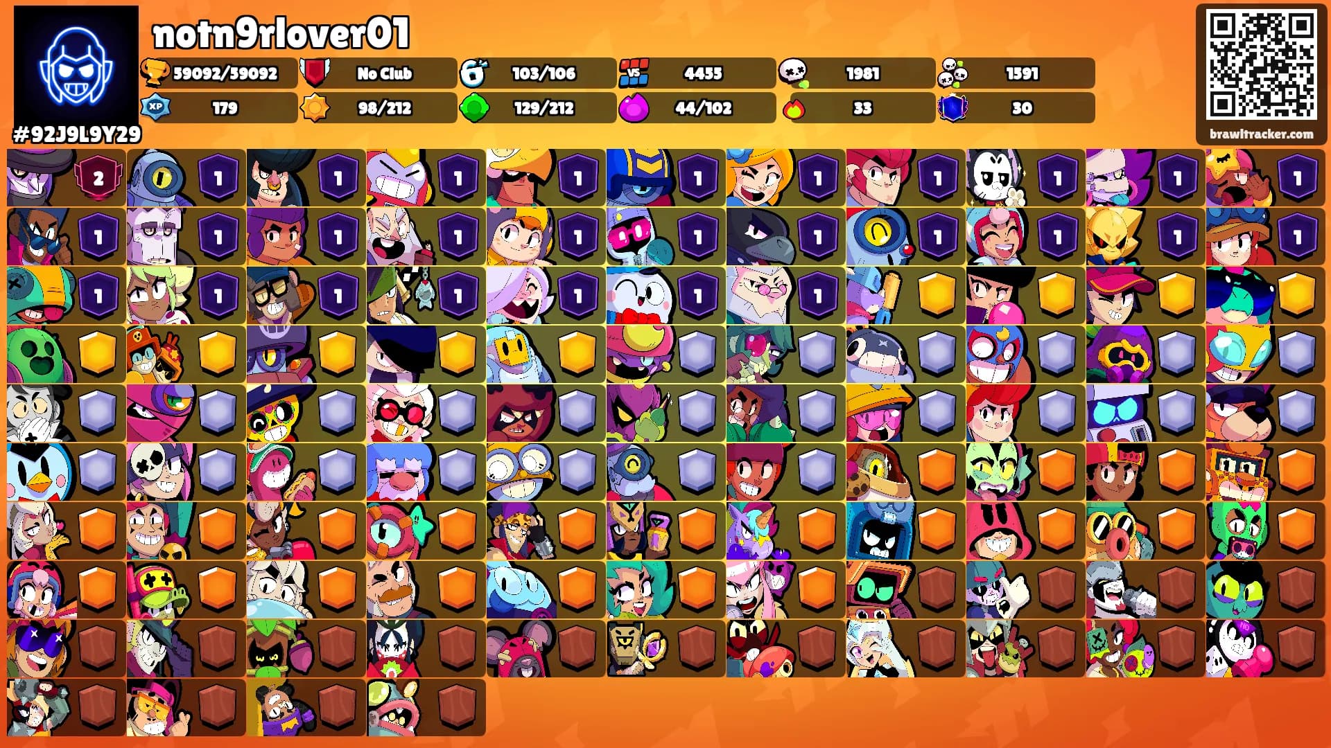 notn9rlover01's Ranks