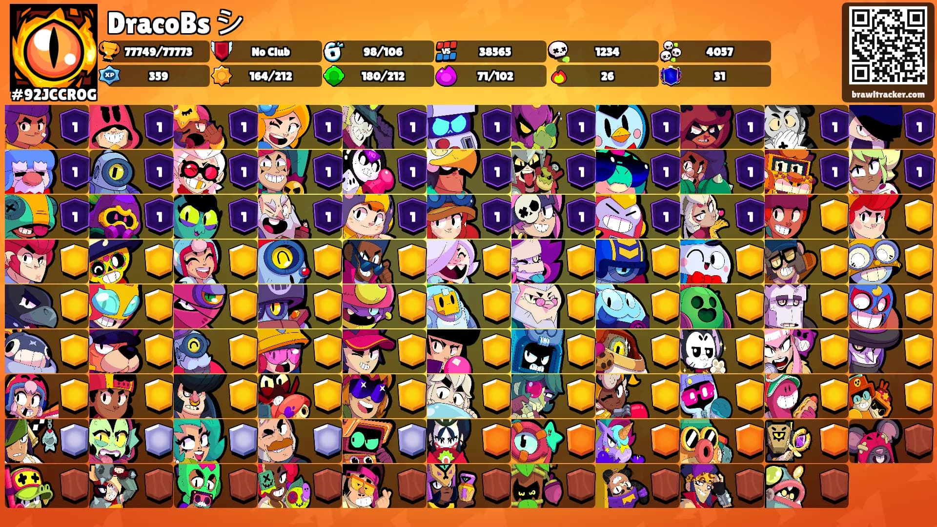 DracoBs シ's Ranks