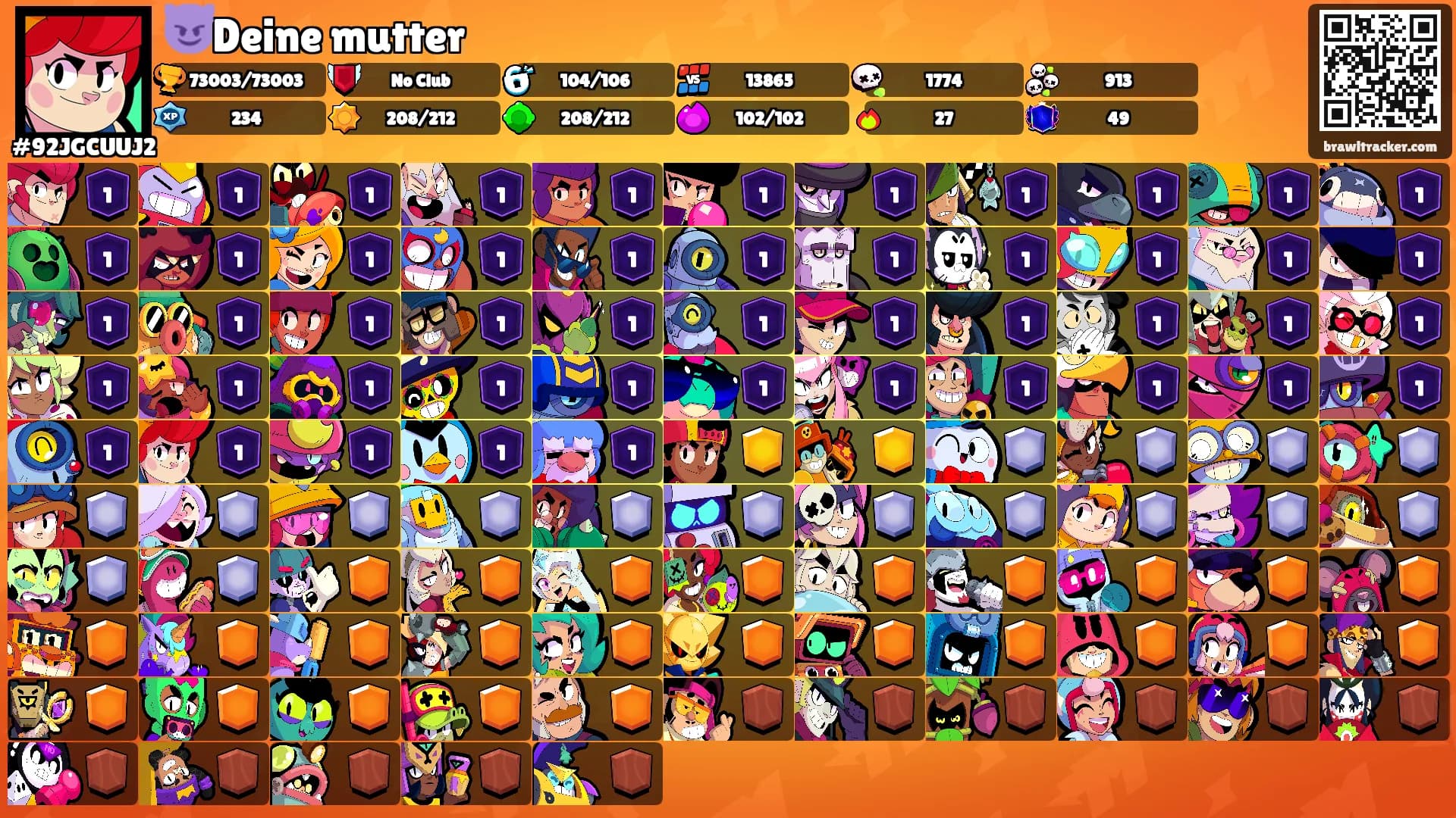😈Deine mutter's Ranks