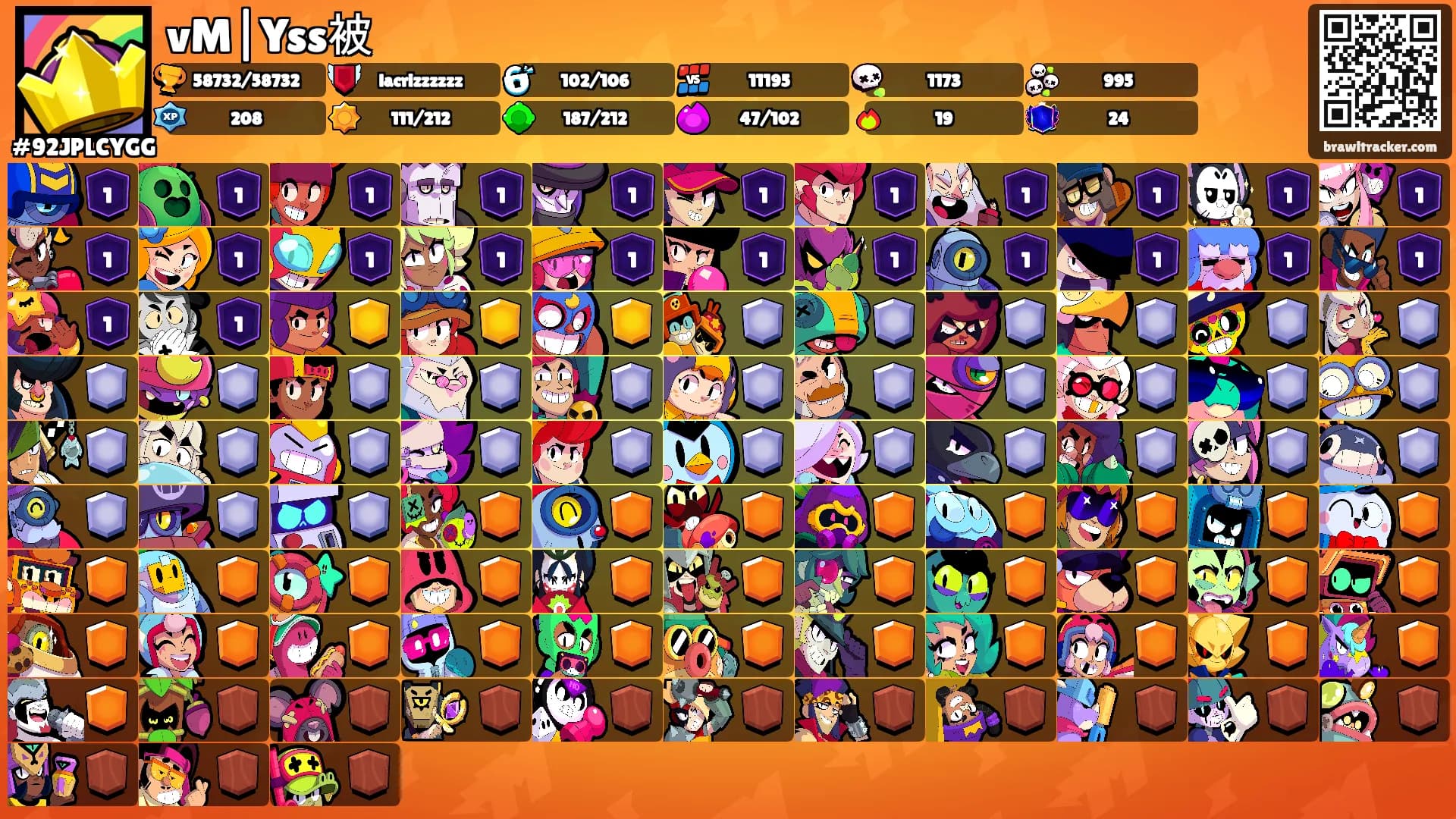 vM|Yss被's Ranks