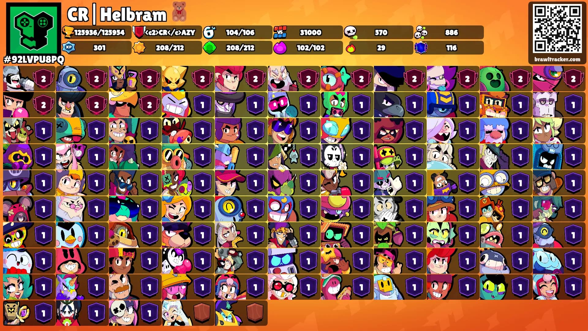 CR|Helbram 🧸's Ranks
