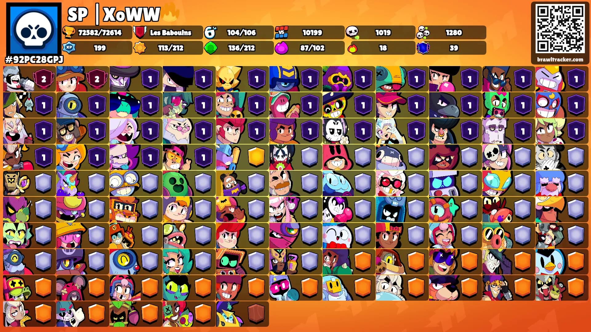 SP |XoWW🔥's Ranks