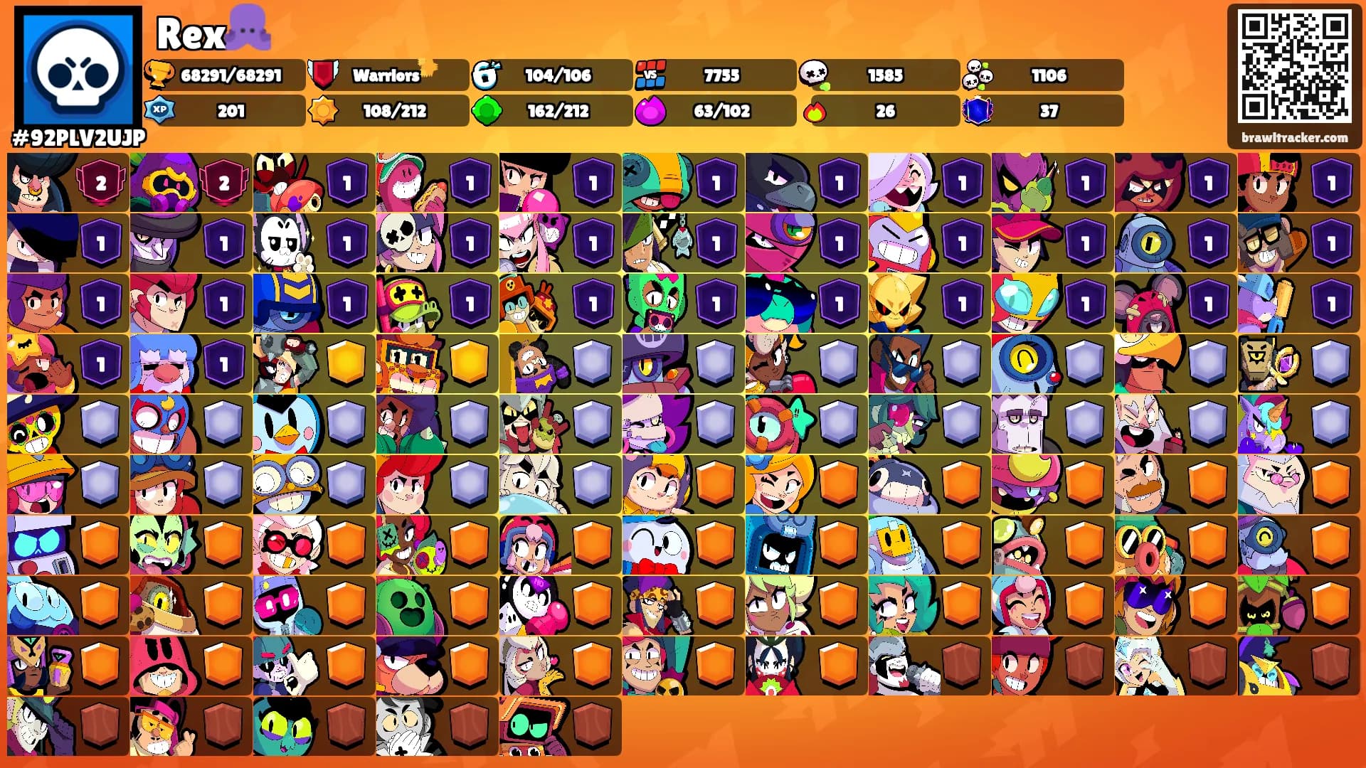 Rex🐙's Ranks