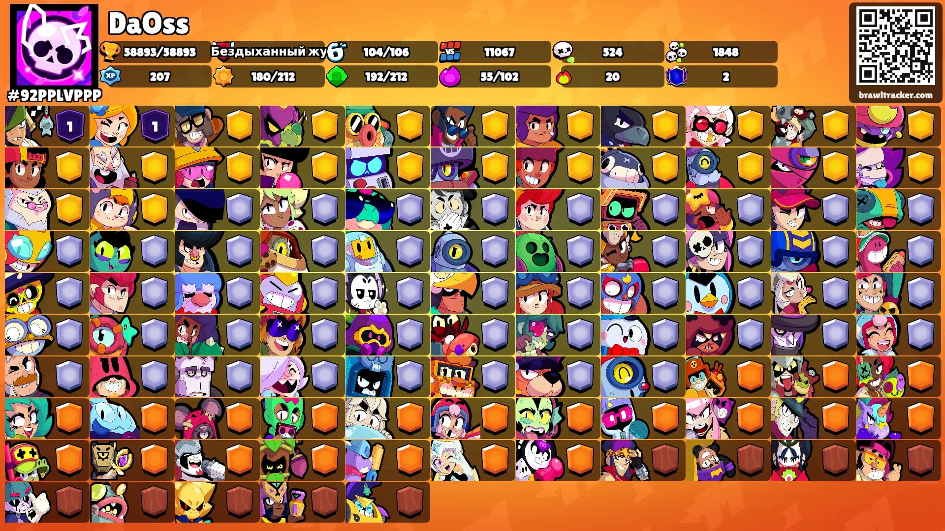 DaOss's Ranks