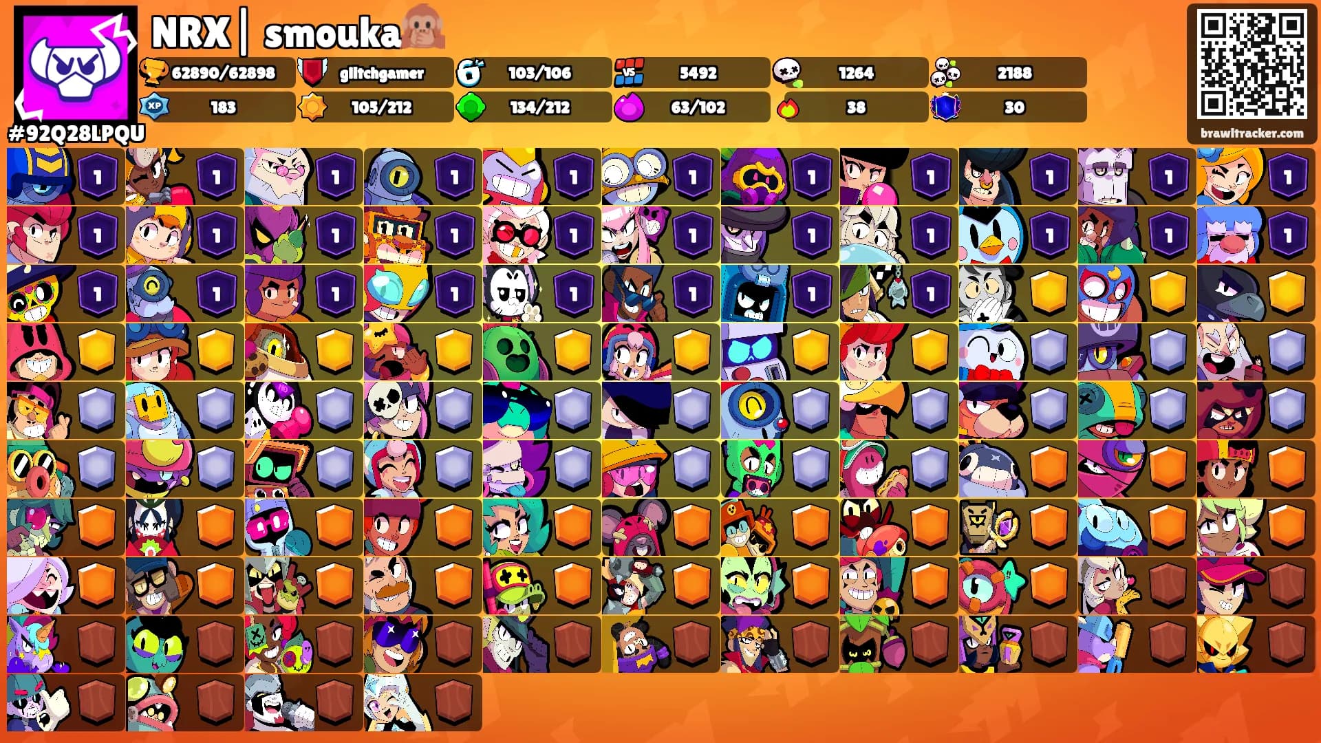 NRX| smouka🙊's Ranks