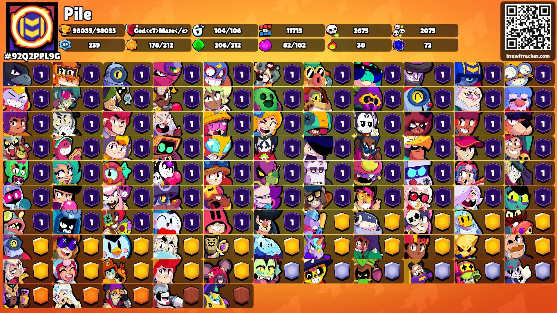 Pile's Ranks
