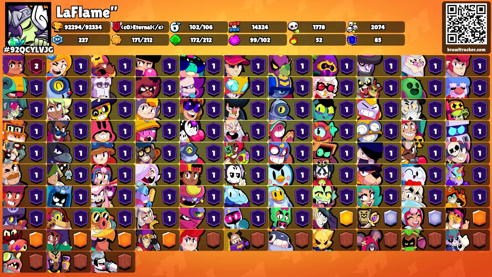 LaFlame”'s Ranks