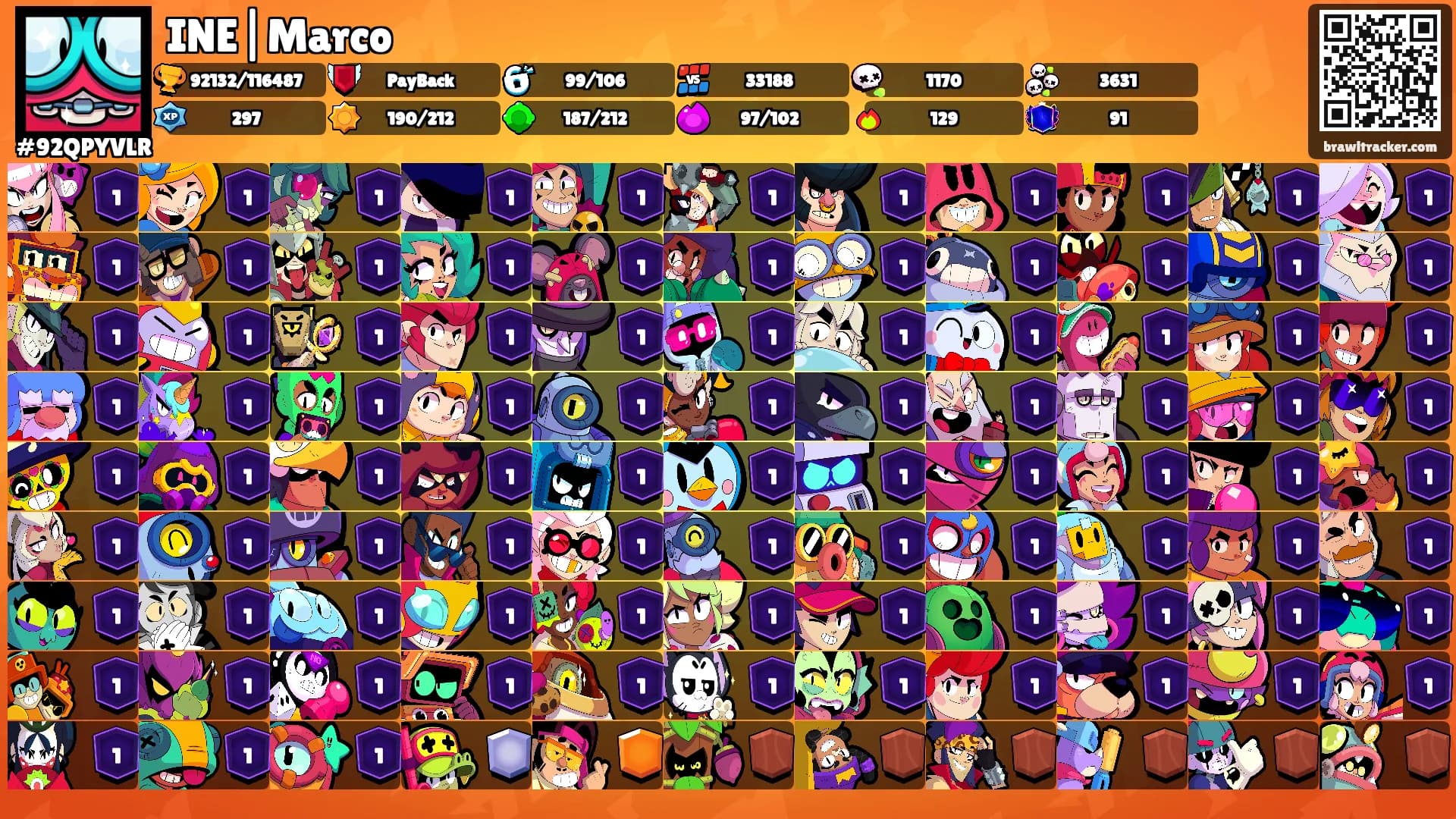 INE|Marco's Ranks