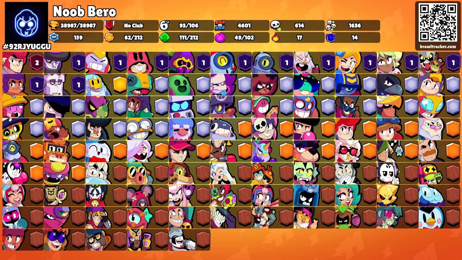Noob Bero's Ranks