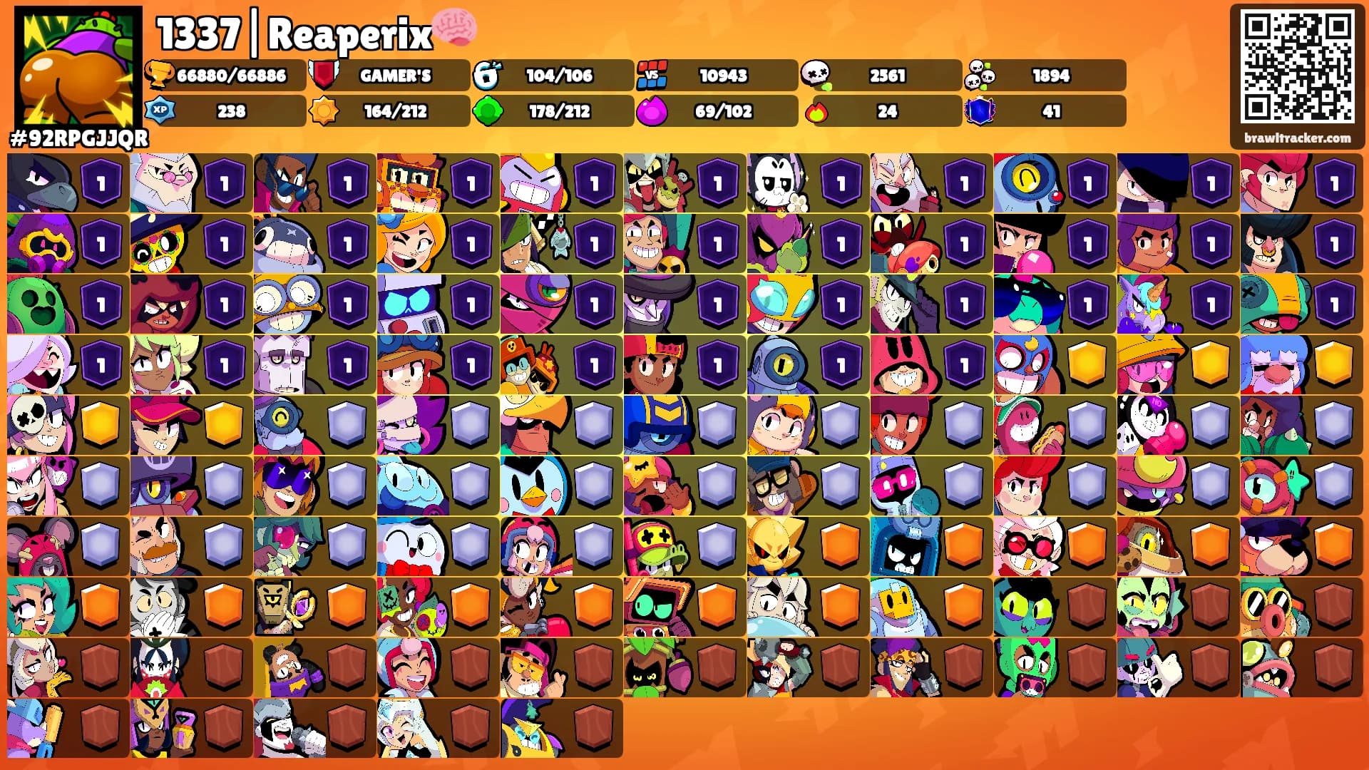 1337|Reaperix🧠's Ranks