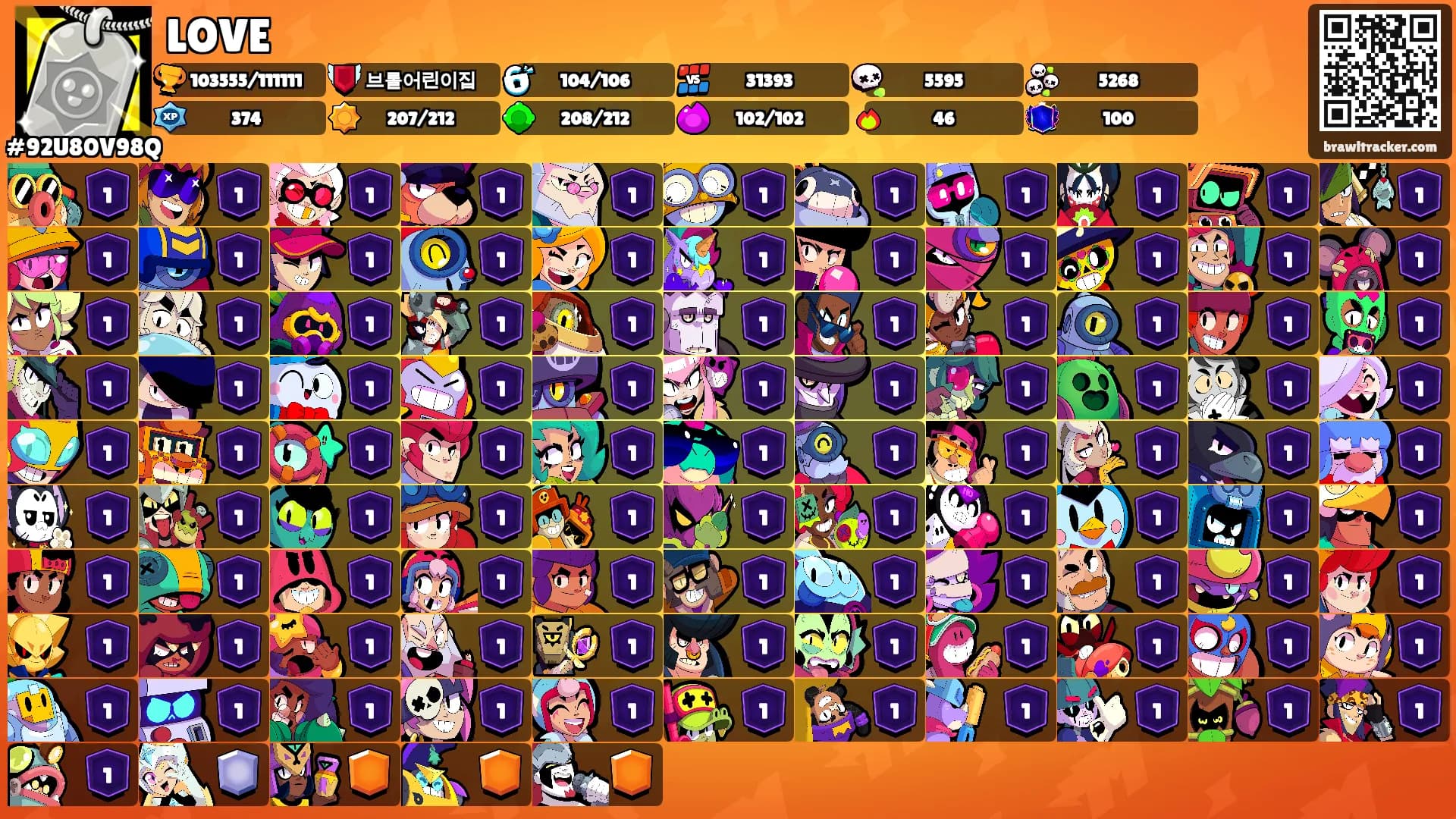 LOVE's Ranks