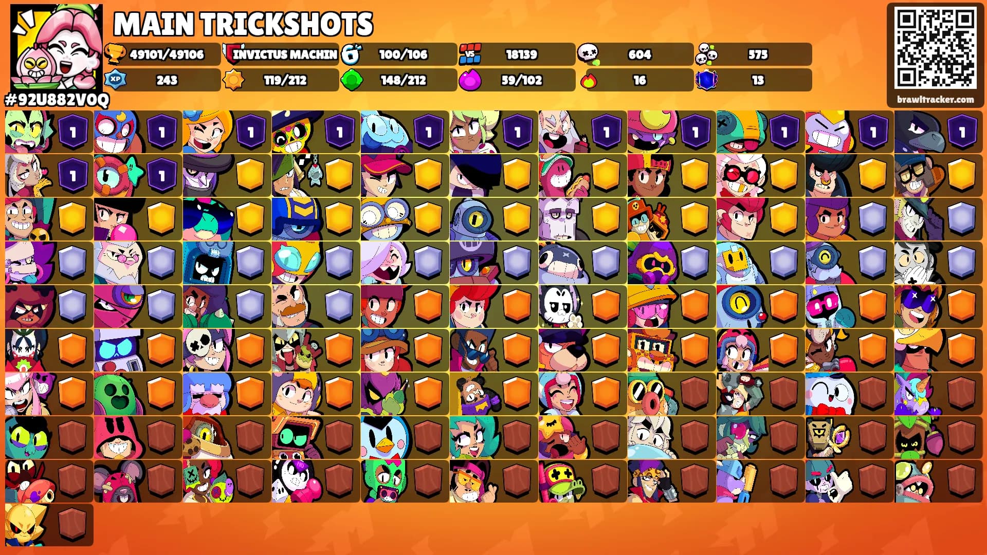 MAIN TRICKSHOTS's Ranks