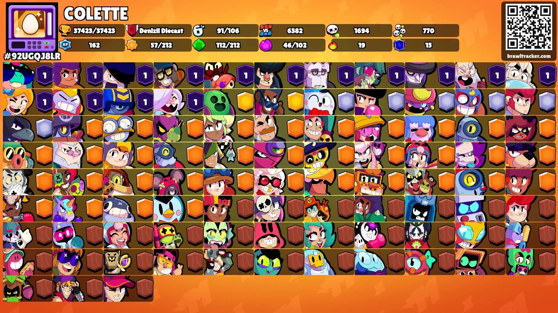 COLETTE's Ranks