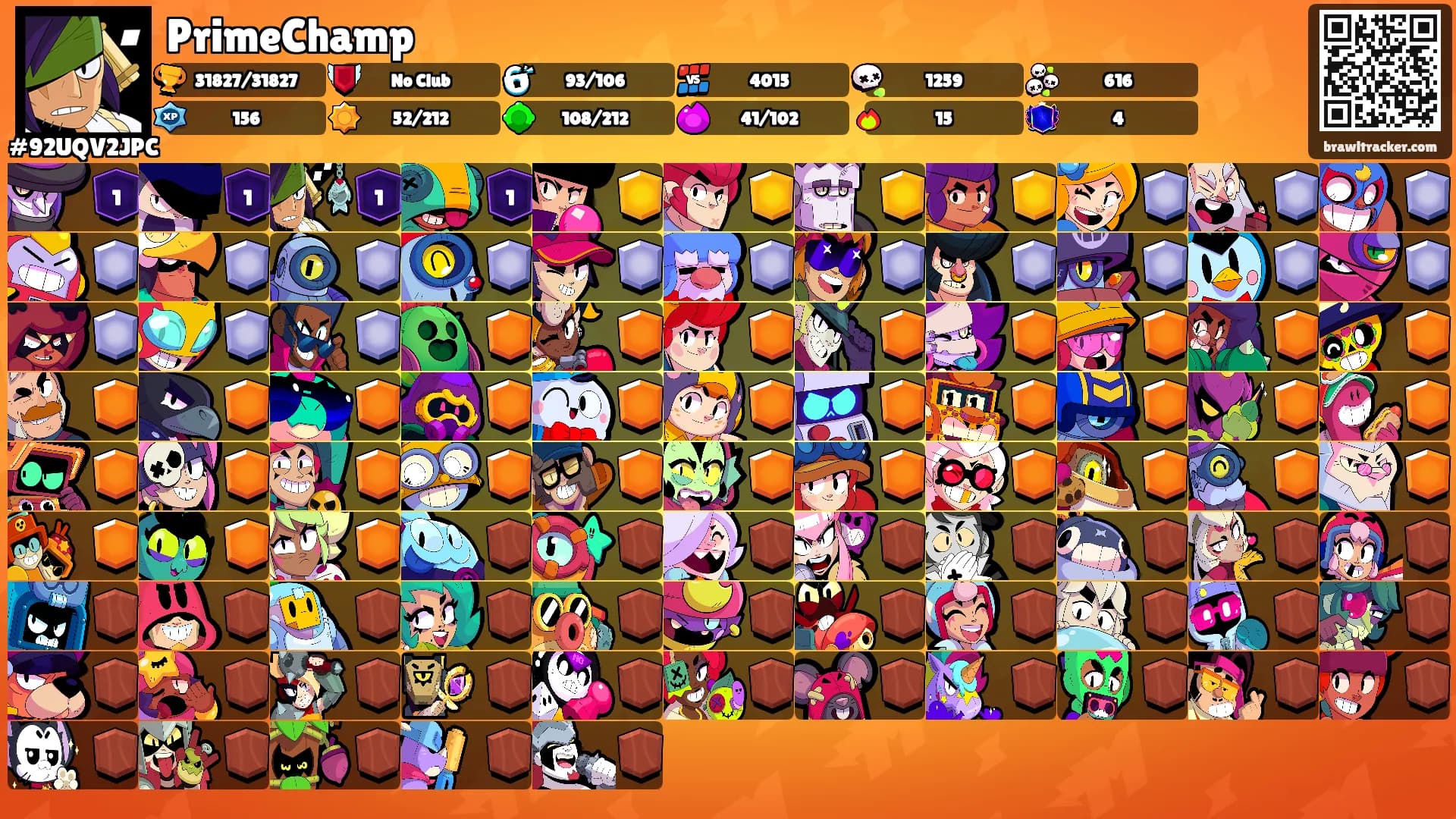 PrimeChamp's Ranks
