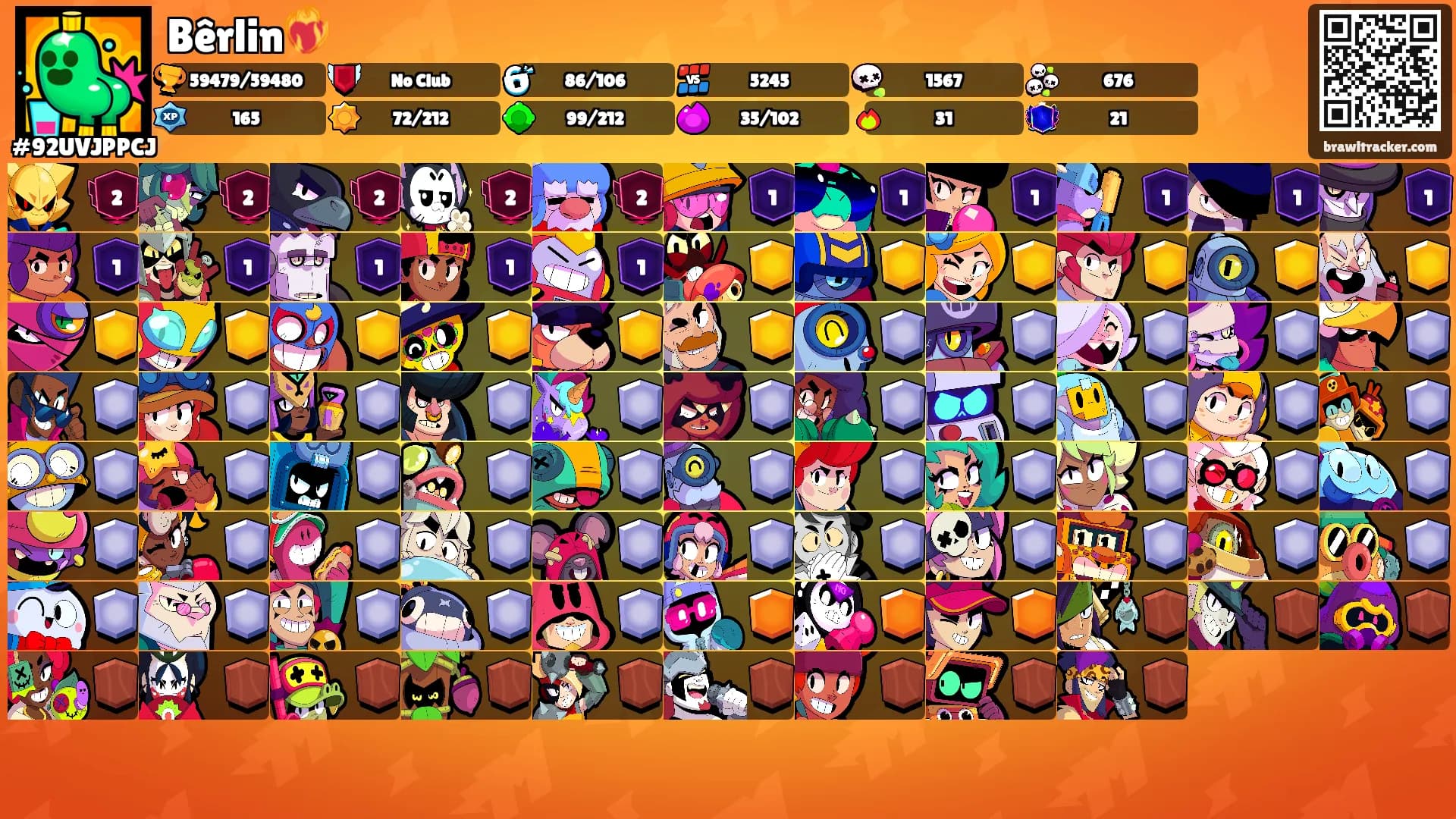 Bêrlin❤️‍🔥's Ranks