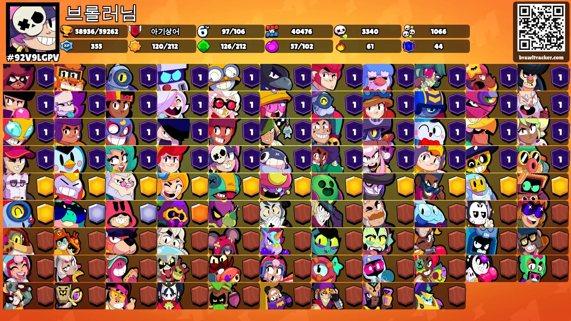 브롤러님's Ranks