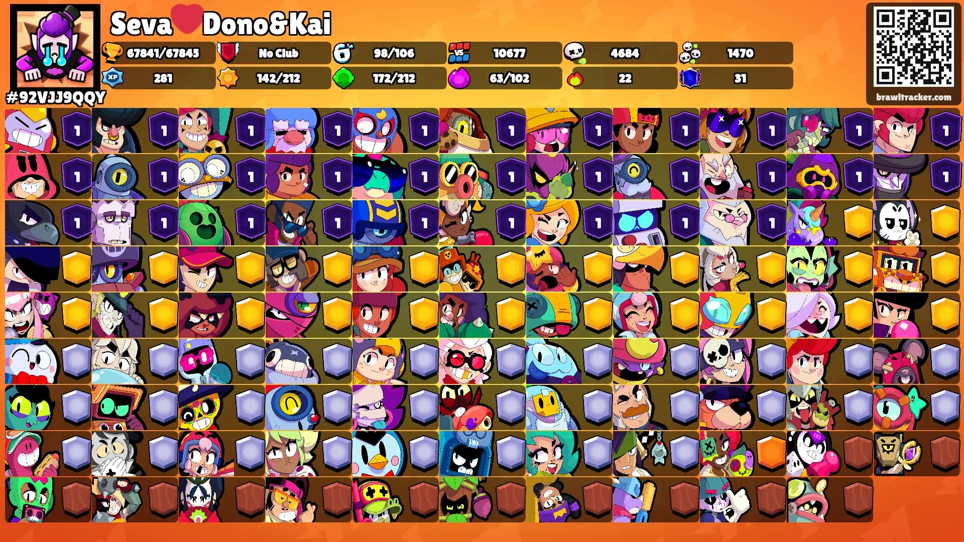 Seva❤️Dono&Kai's Ranks