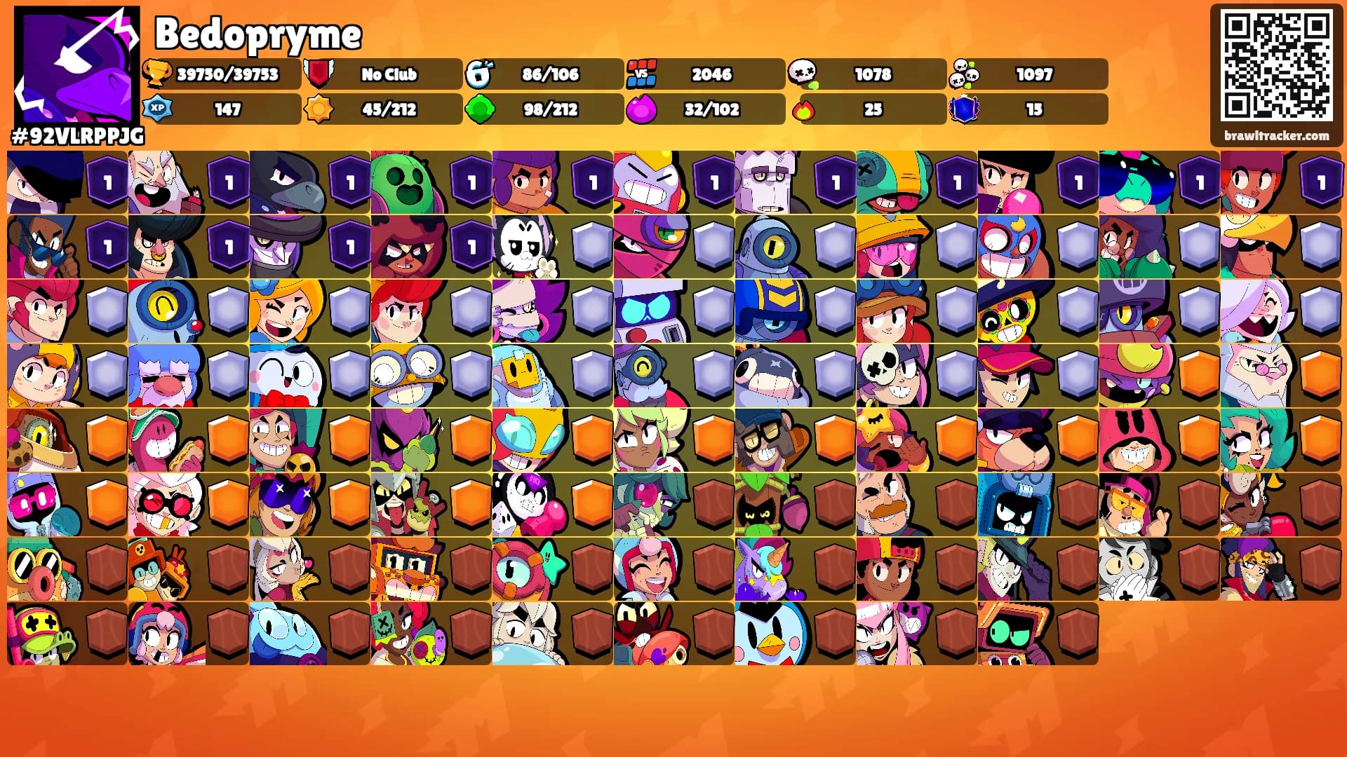 Bedopryme's Ranks