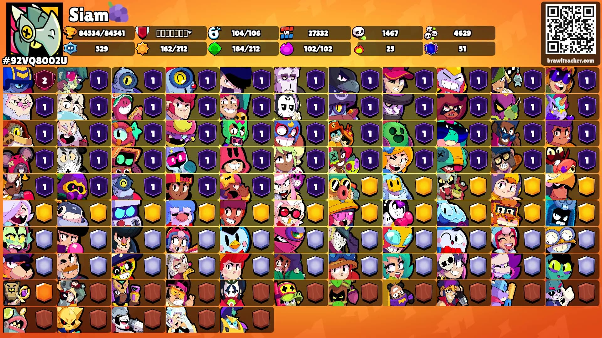 Siam🍇's Ranks