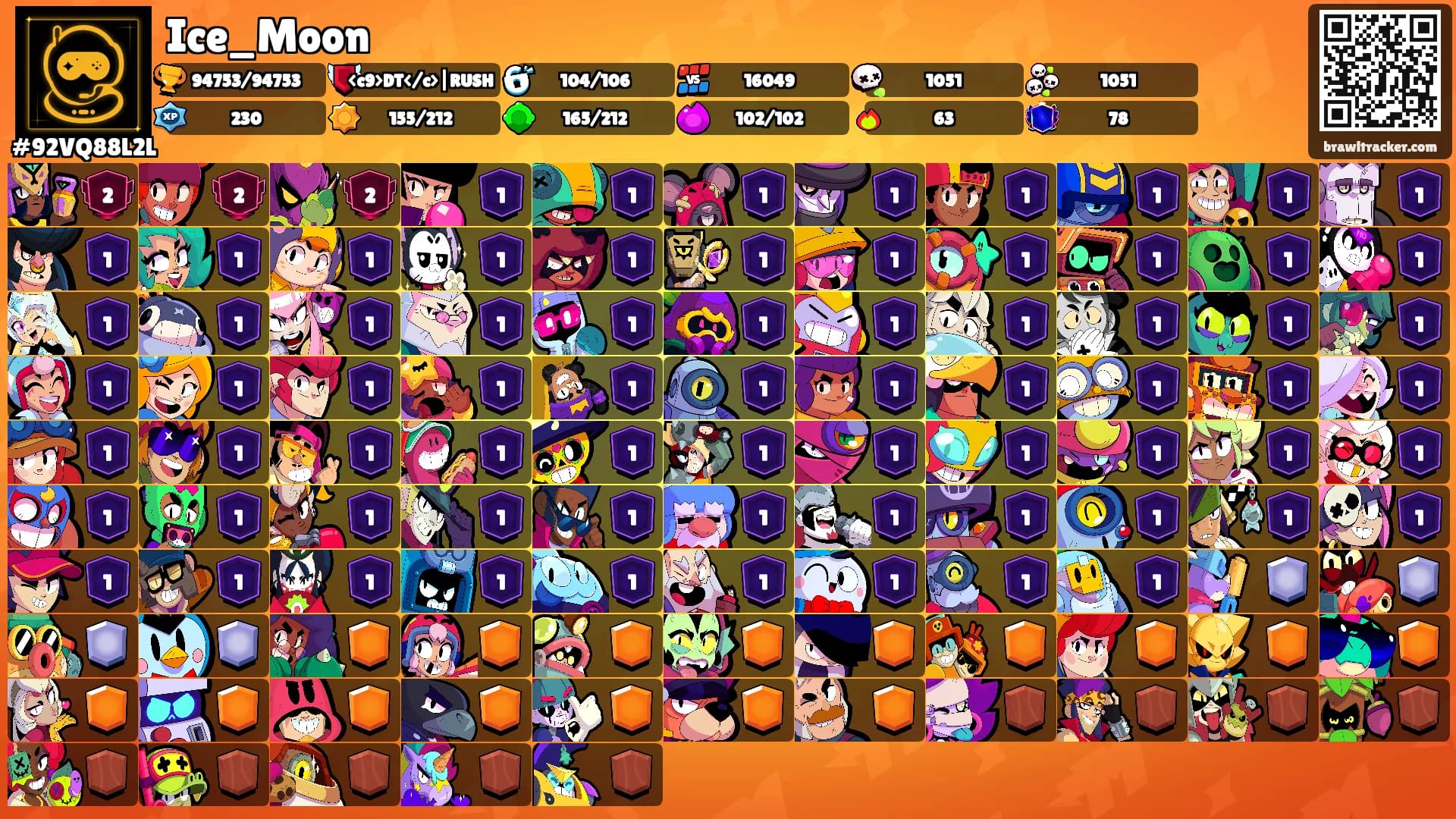 Ice_Moon's Ranks