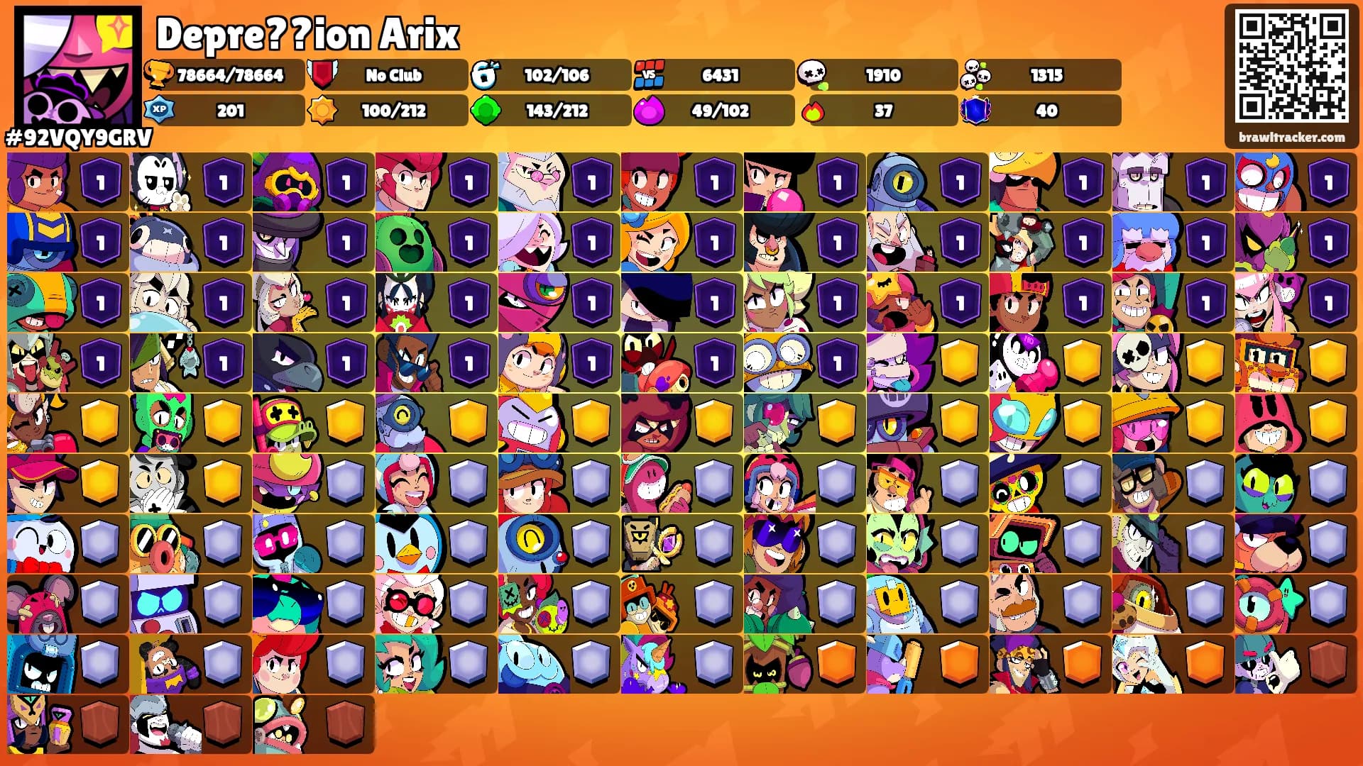 Depre??ion Arix's Ranks
