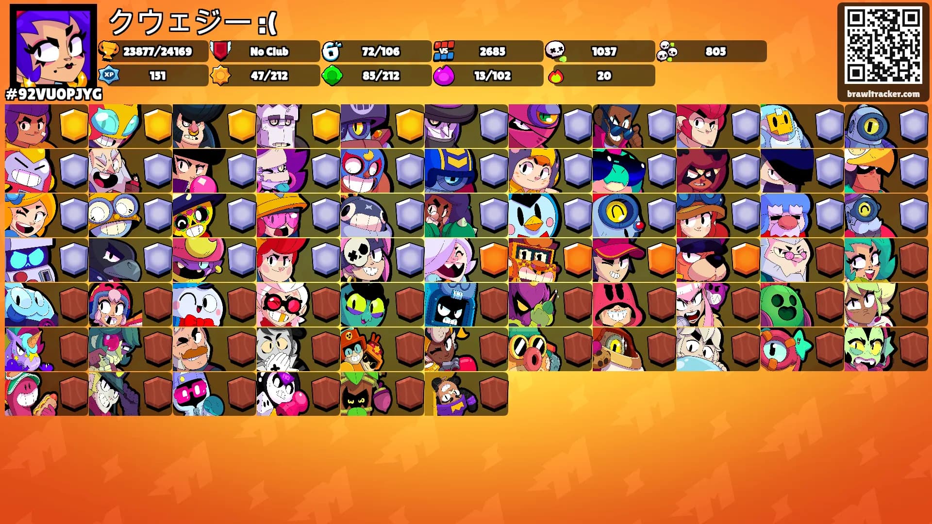 クウェジー :('s Ranks