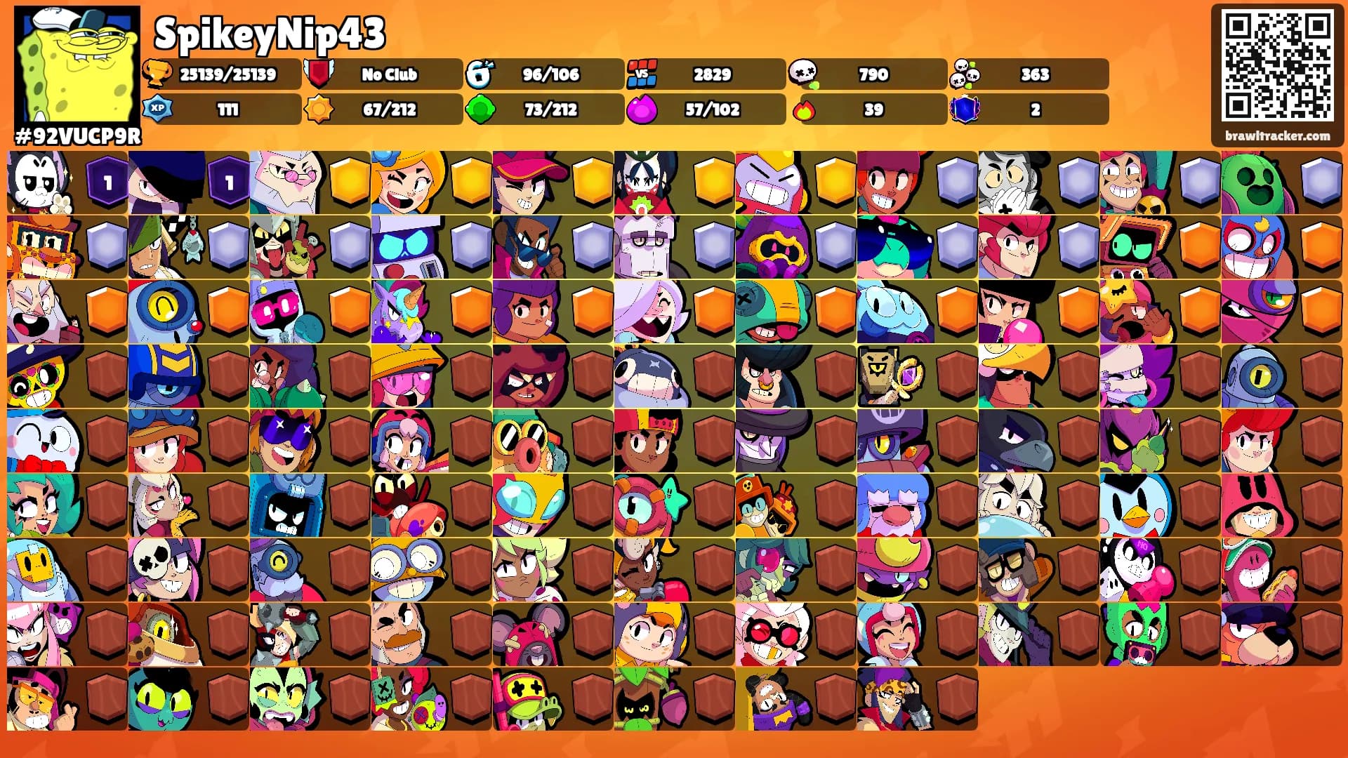SpikeyNip43's Ranks