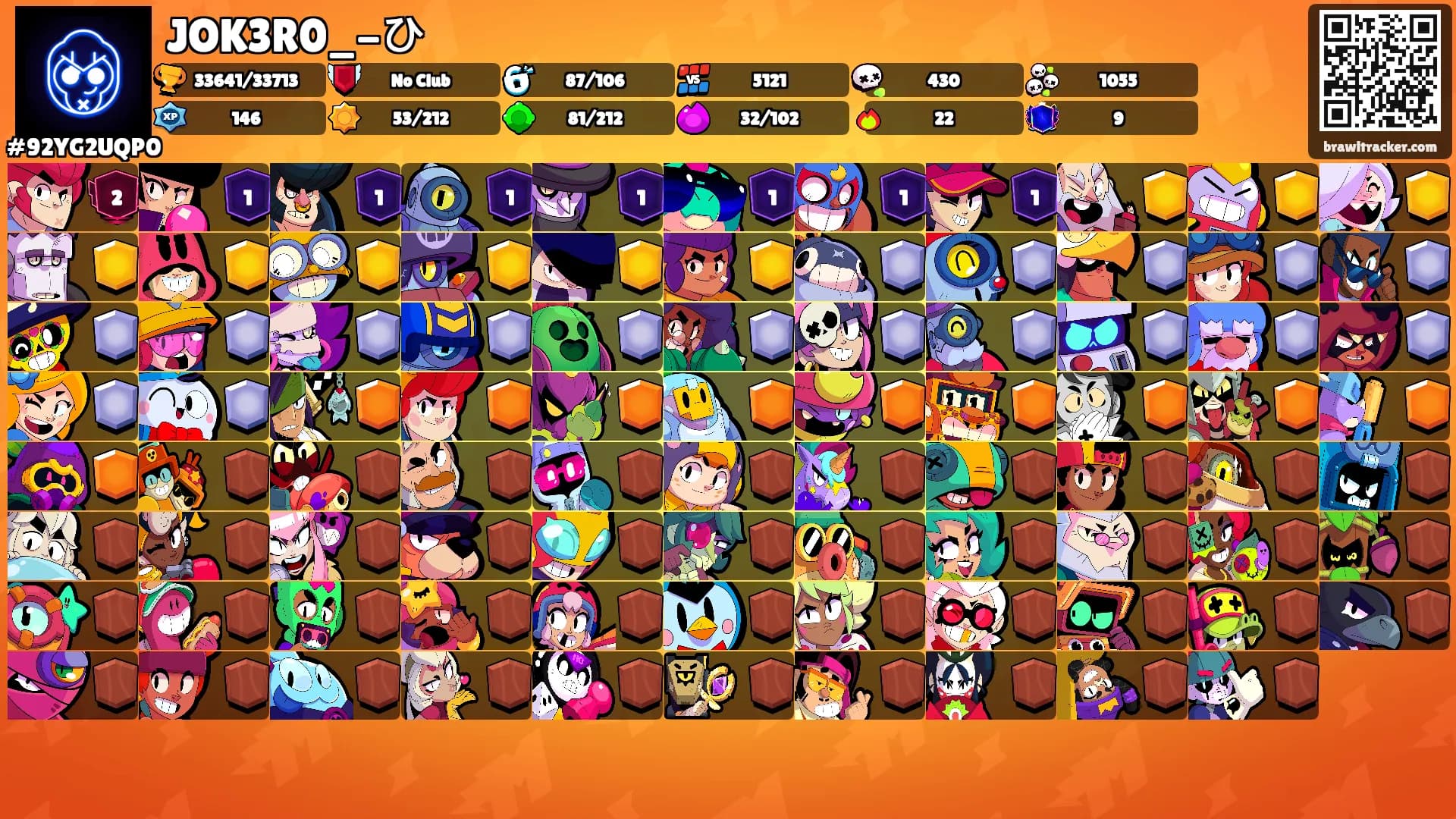 JOK3R0_-ひ's Ranks