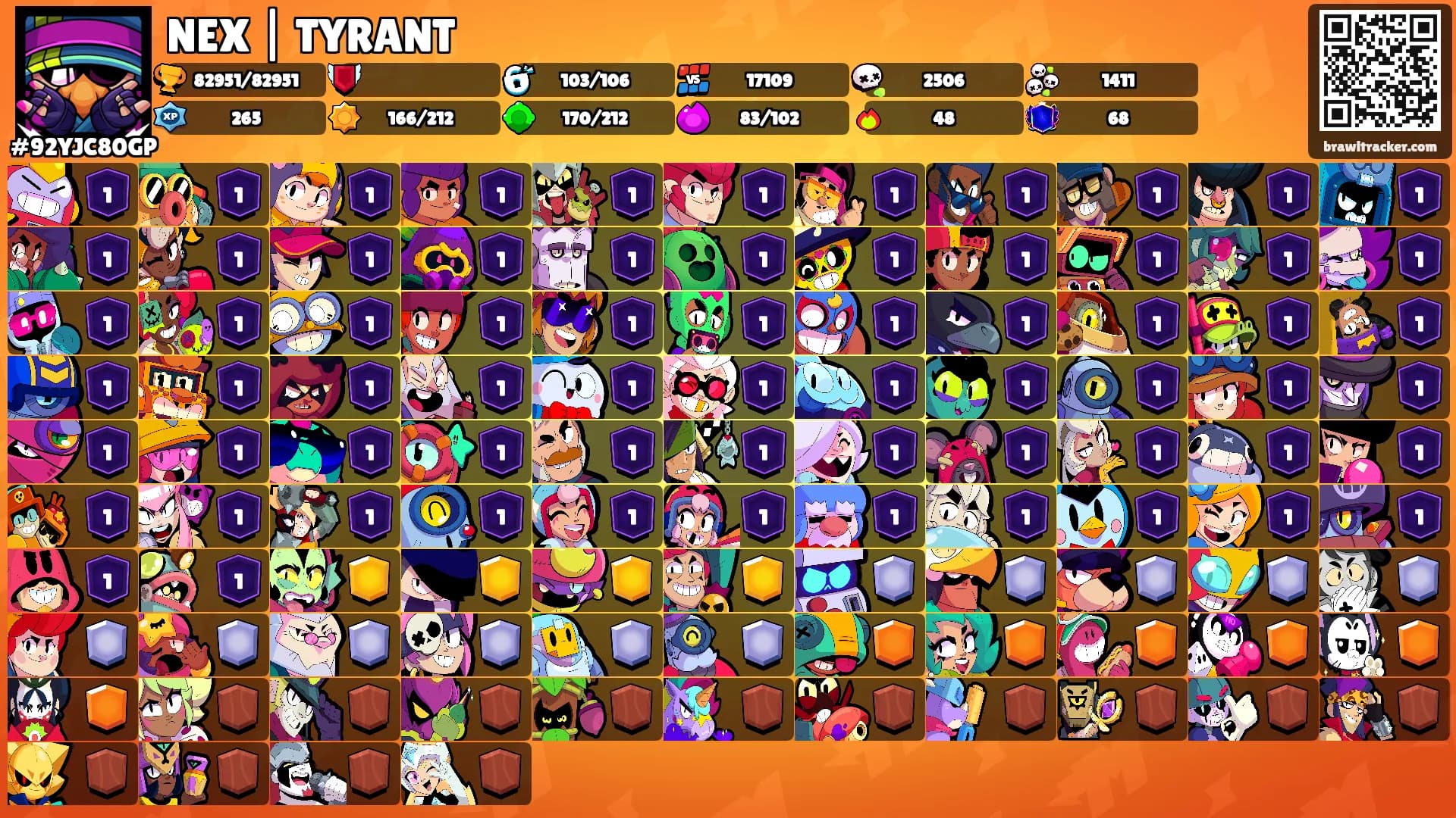 NEX | TYRANT's Ranks