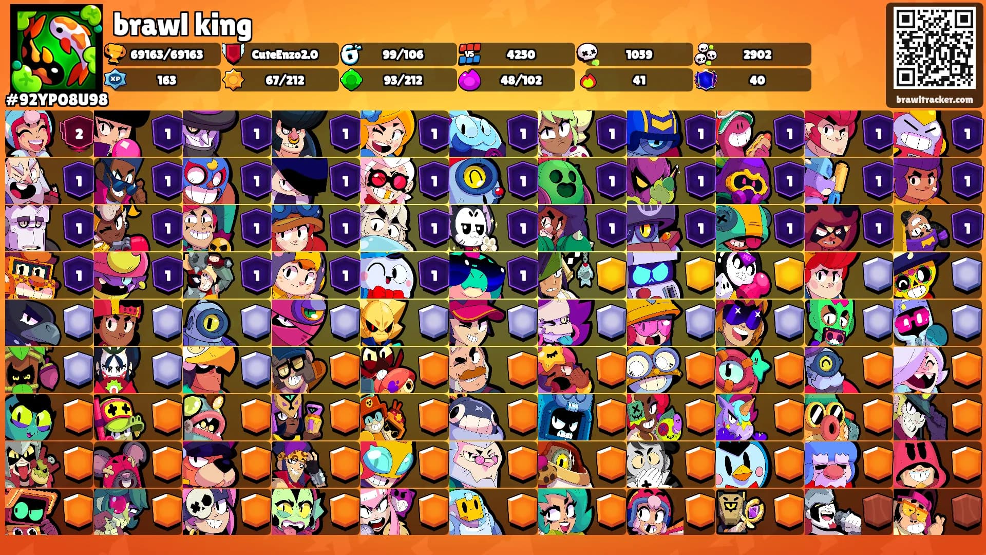 brawl king's Ranks