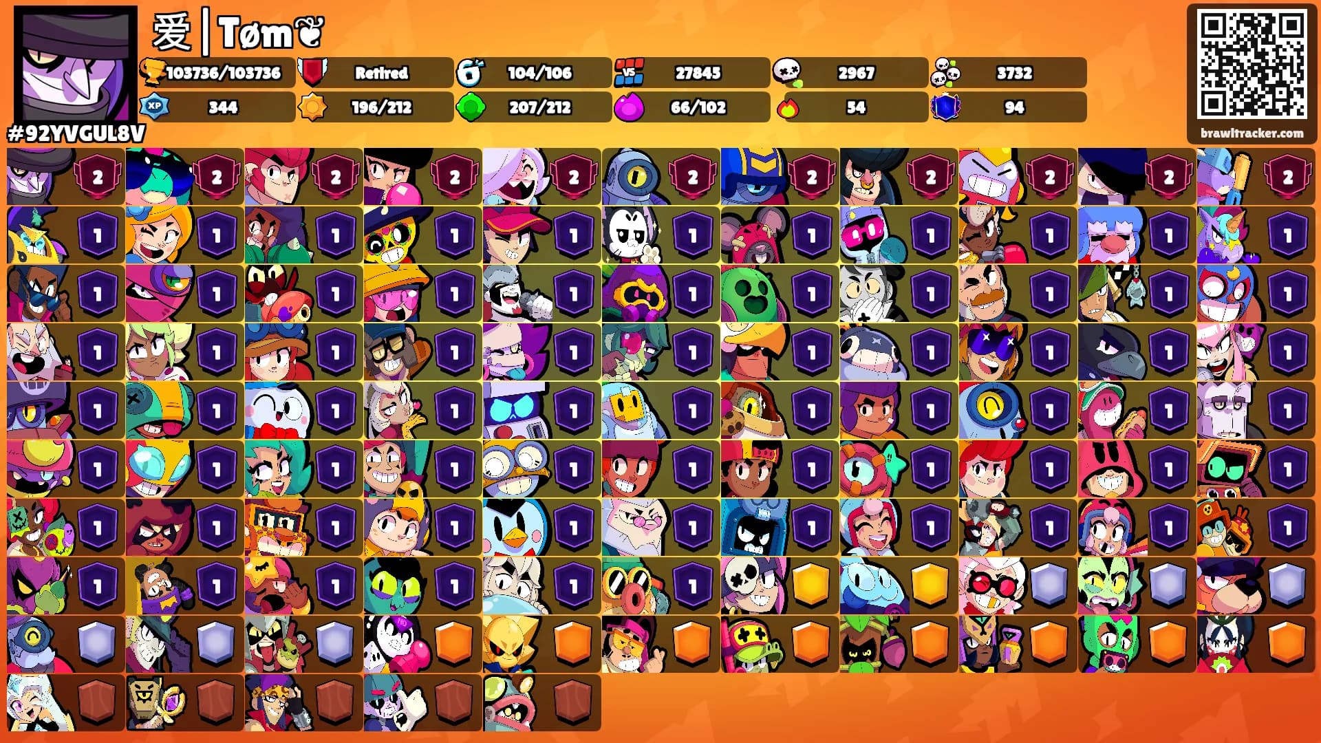 爱|Tøm❦'s Ranks