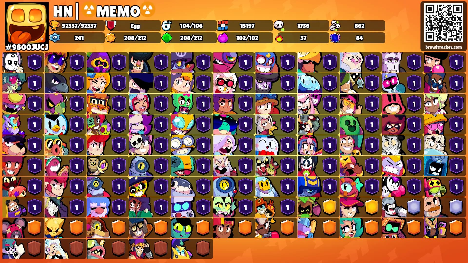 HN|☢️MEMO☢️'s Ranks