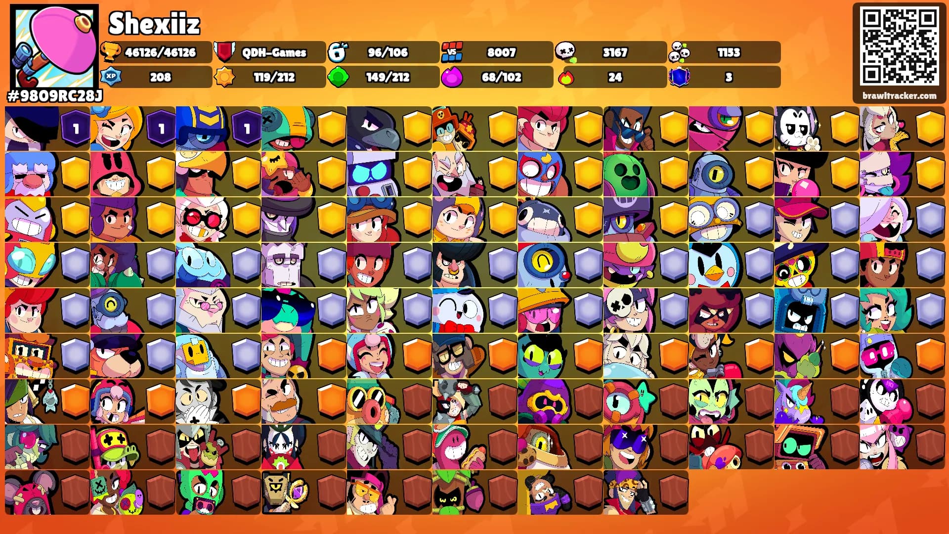 Shexiiz's Ranks