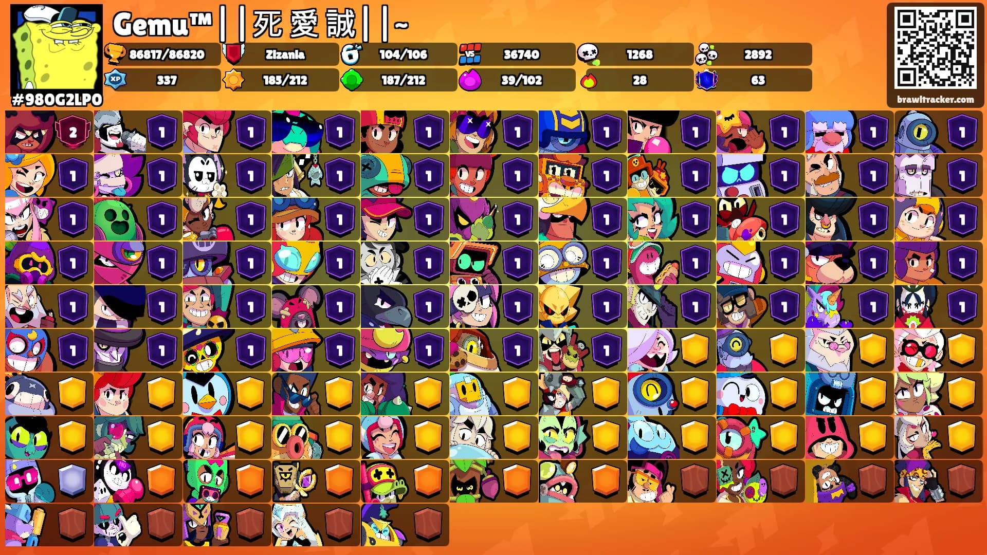 Gemu™||死 愛 誠||~'s Ranks