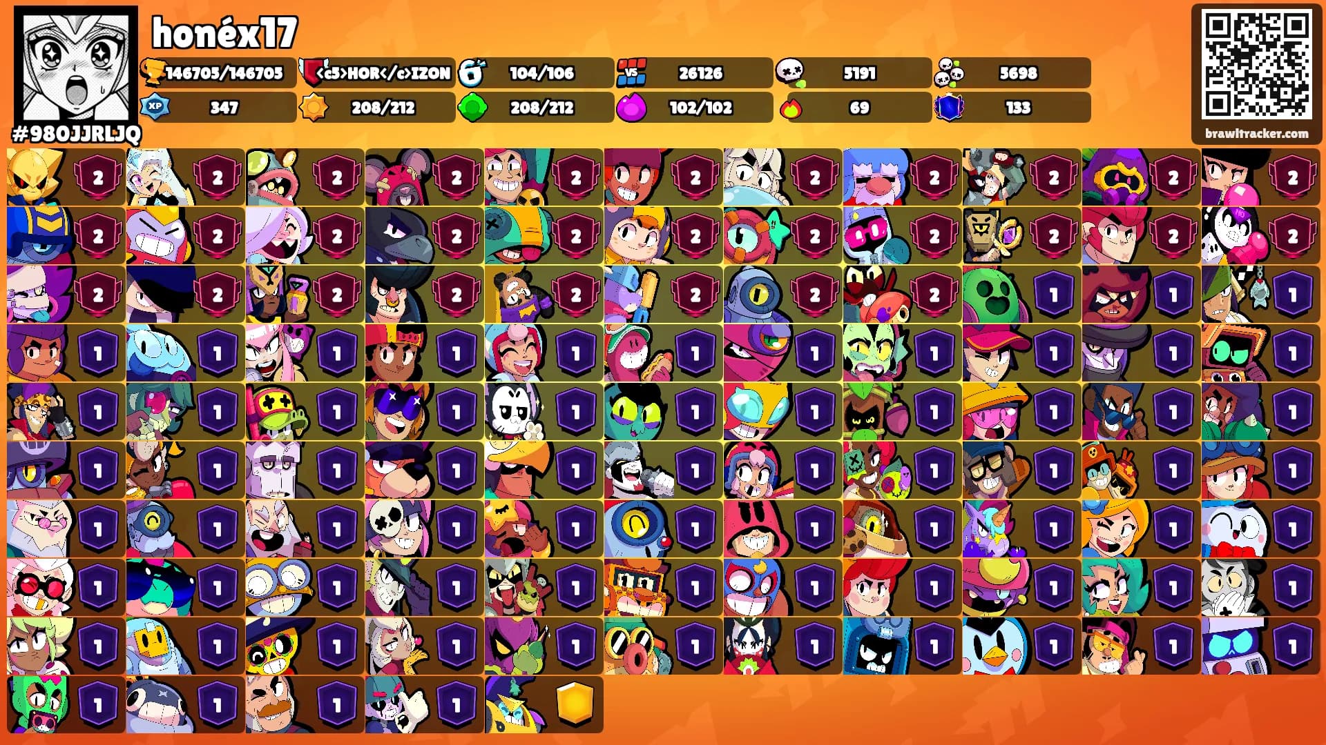 honéx17's Ranks