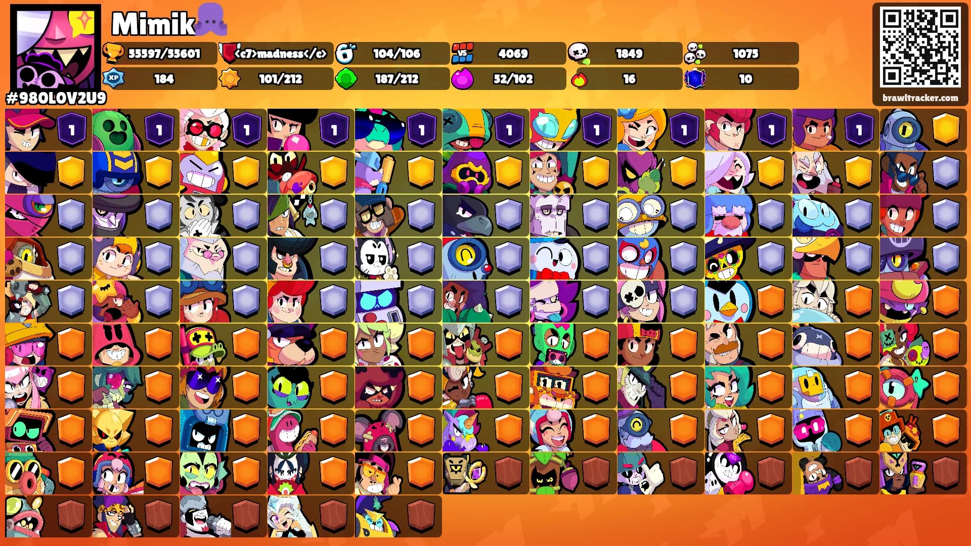 Mimik🐙's Ranks