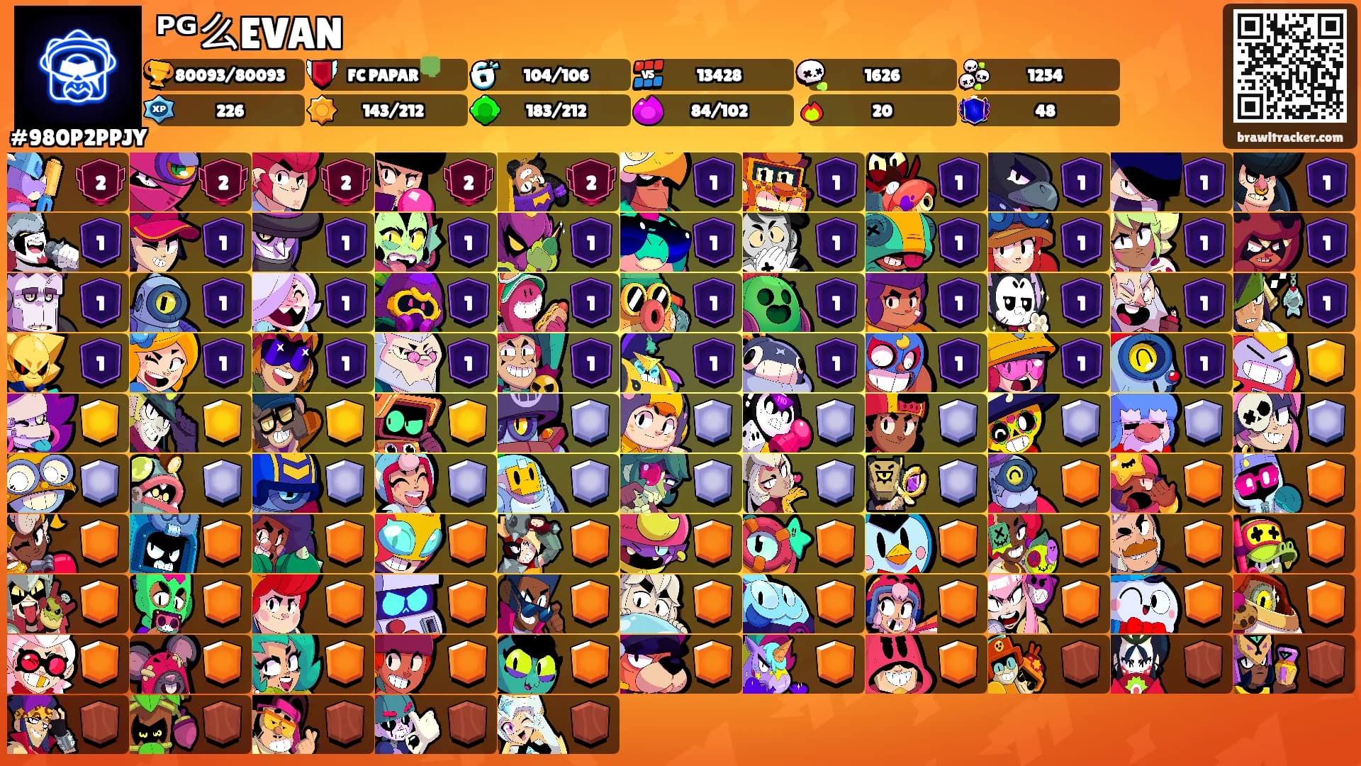 ᴾᴳ么EVAN's Ranks