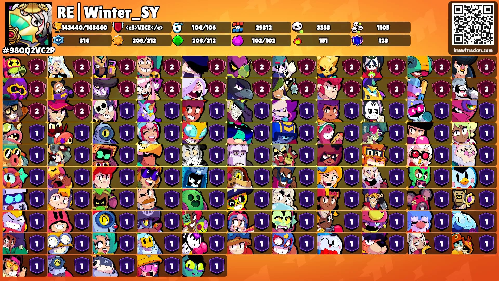 RE|Winter_SY's Ranks