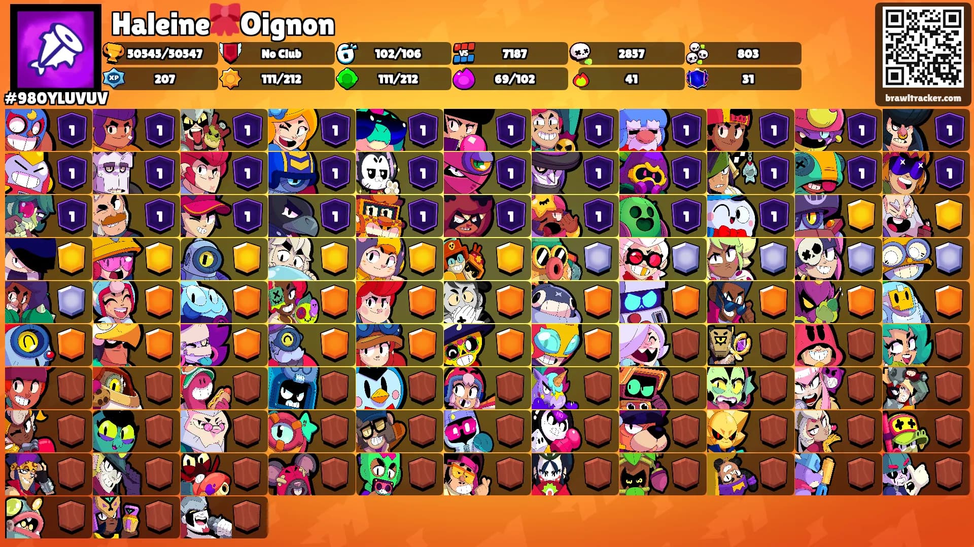 Haleine🎀Oignon's Ranks