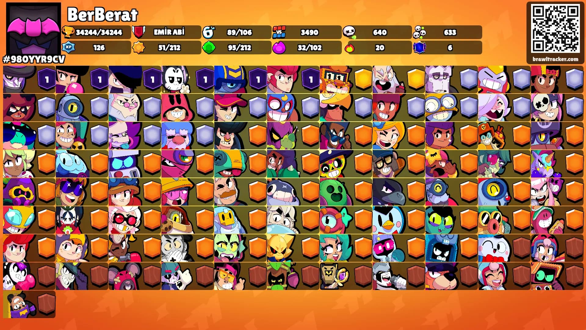 BerBerat's Ranks